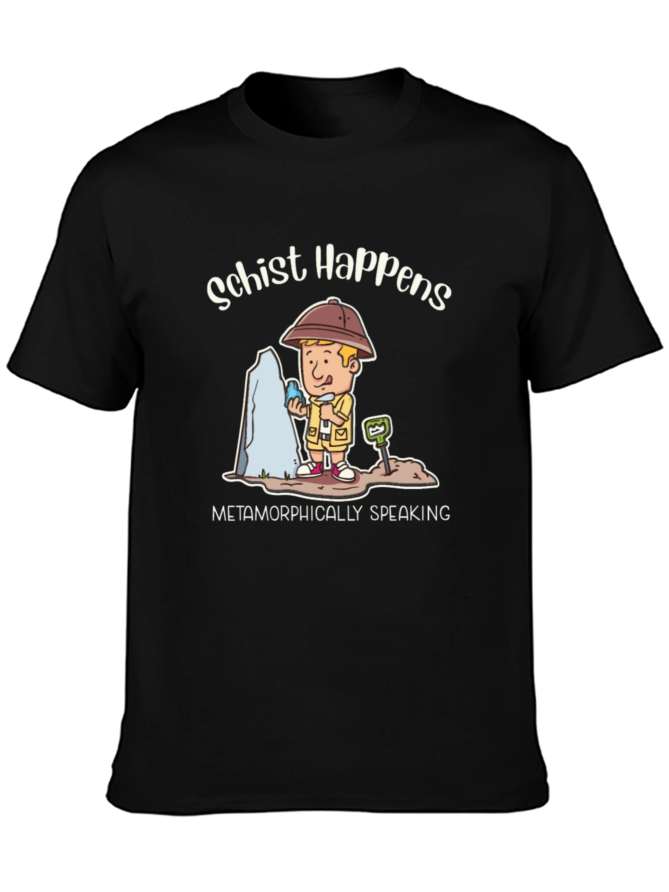 Schist Happens Geology T-Shirt