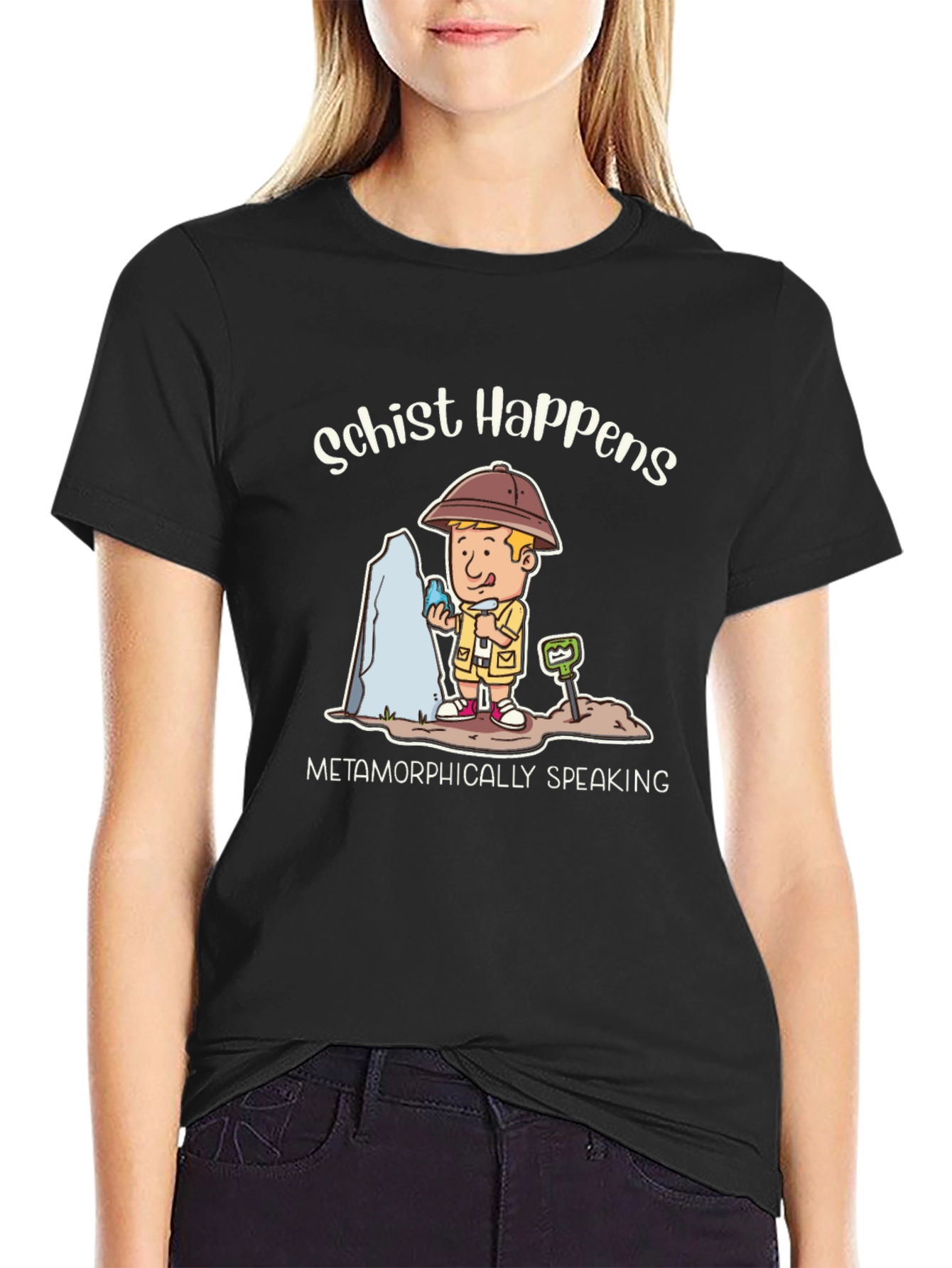 Schist Happens Geology T-Shirt