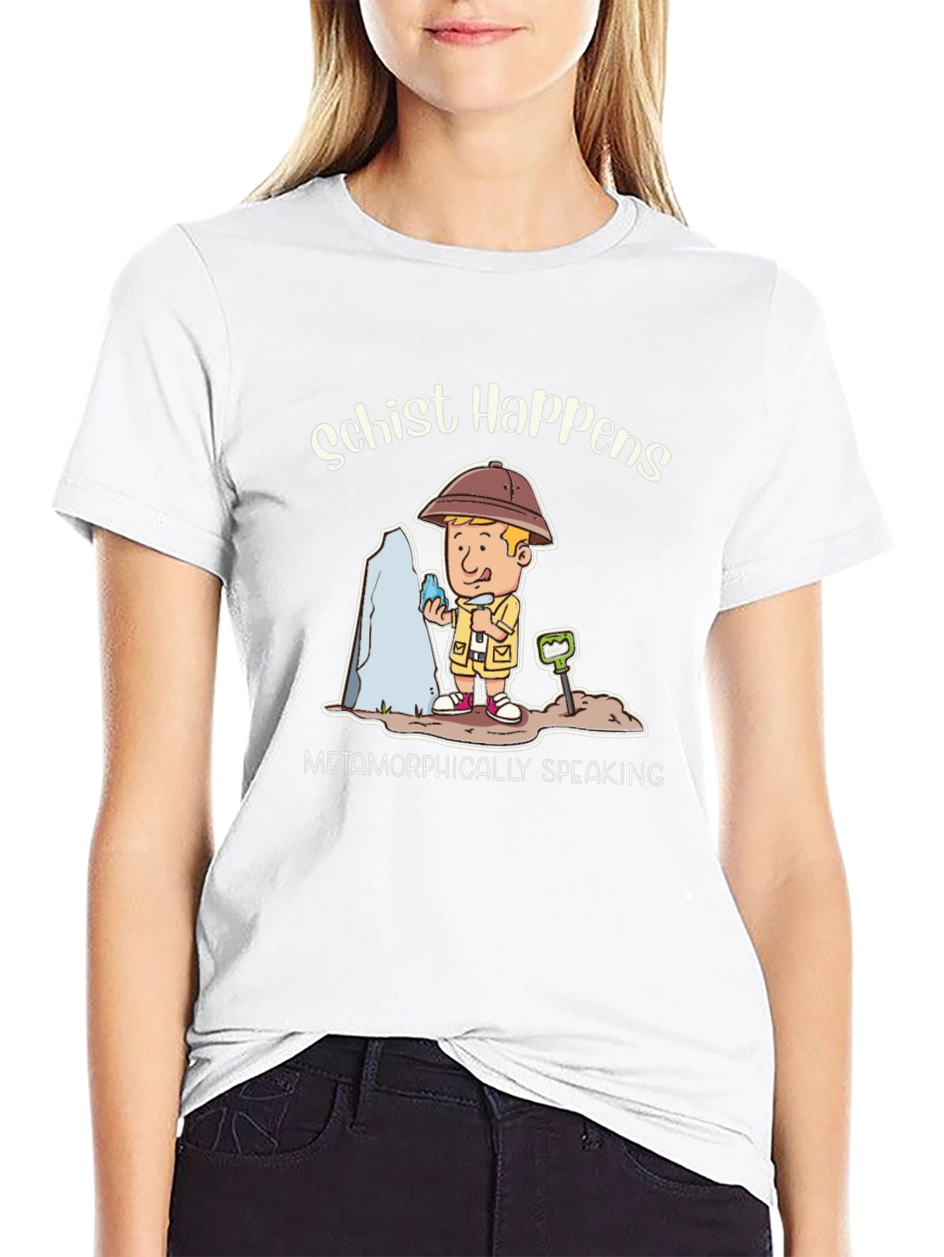 Schist Happens Geology T-Shirt