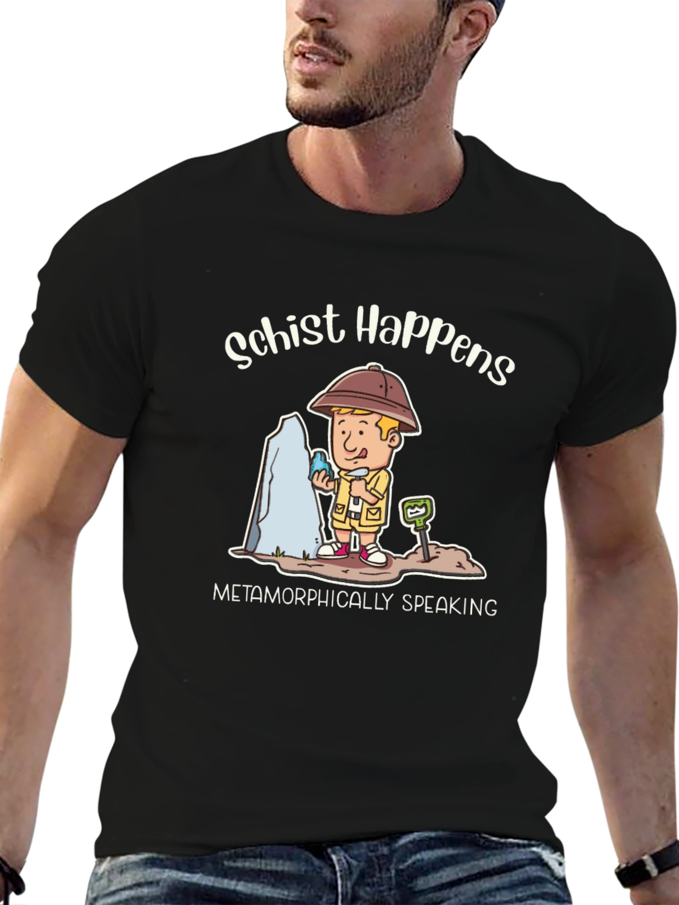 Schist Happens Geology T-Shirt