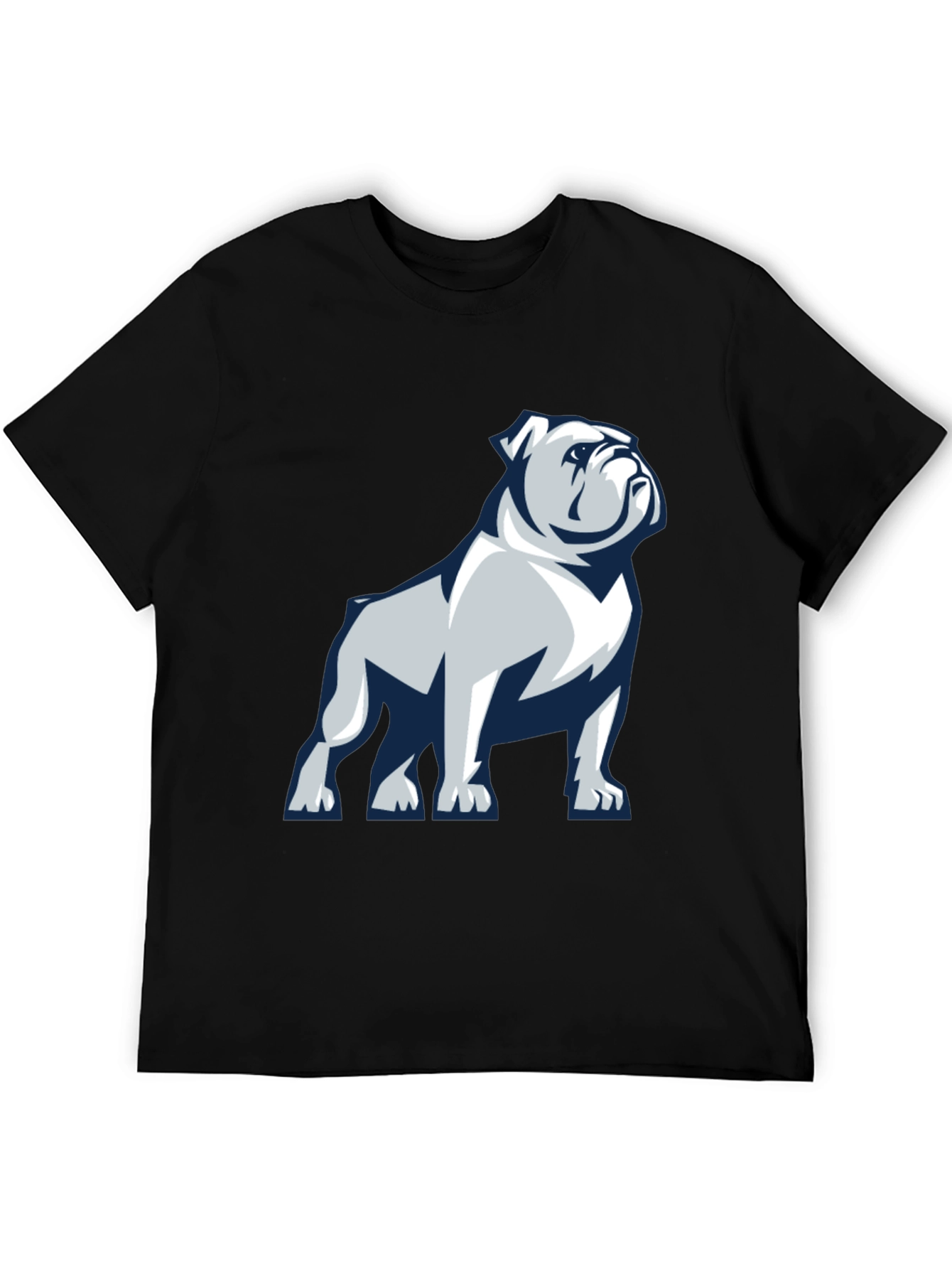 Bulldog Graphic Print T-Shirt