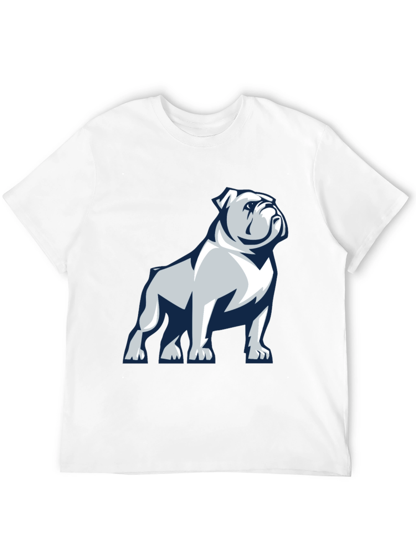 Bulldog Graphic Print T-Shirt