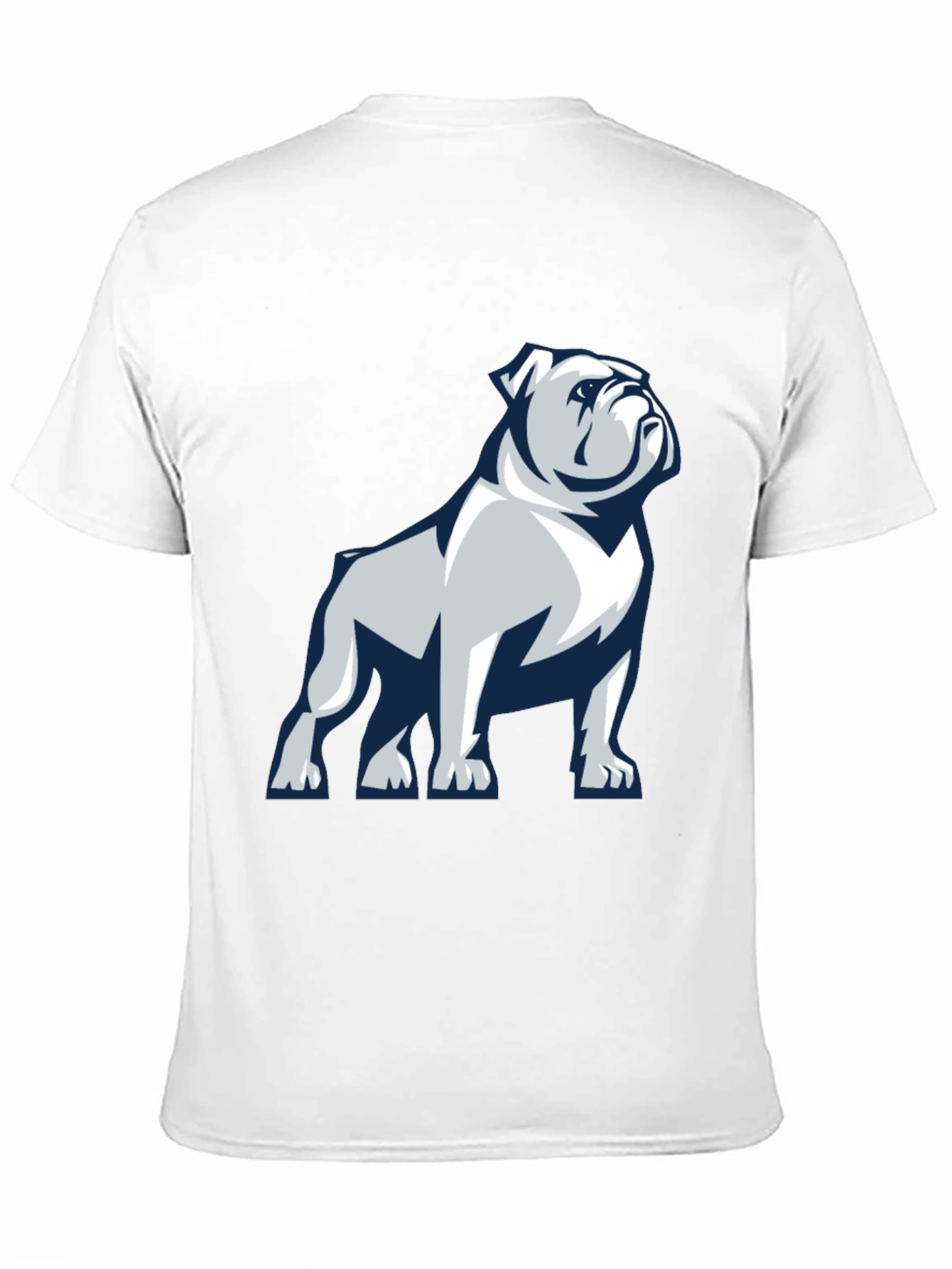 Bulldog Graphic Print T-Shirt