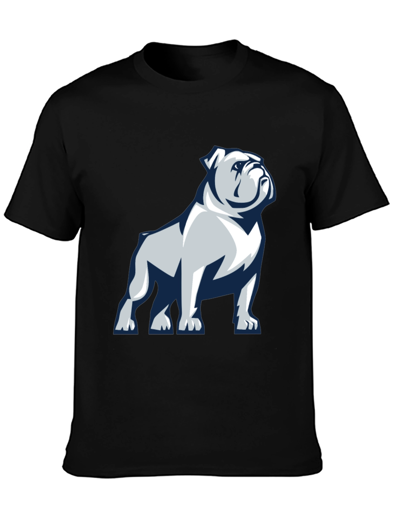 Bulldog Graphic Print T-Shirt