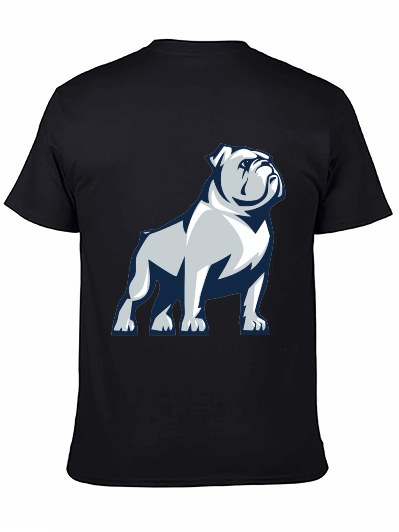 Bulldog Graphic Print T-Shirt