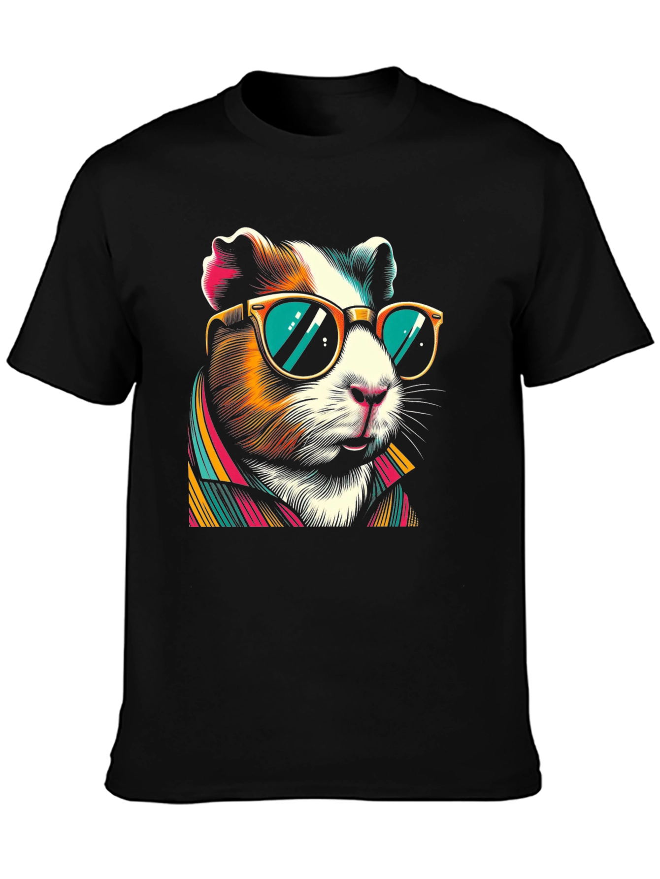 Cool Guinea Pig T-Shirt - Stylish Animal Graphic Tee