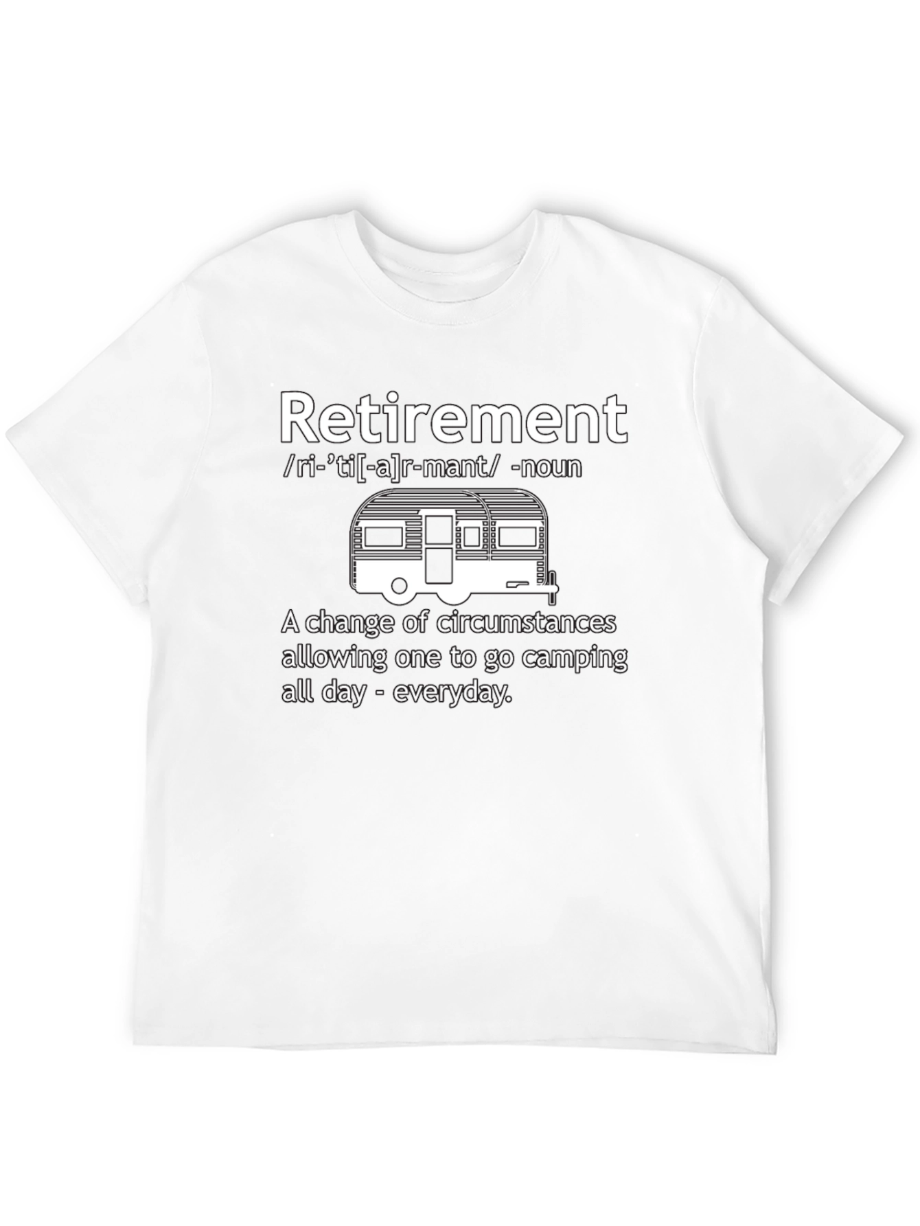 Retirement Camping T-Shirt