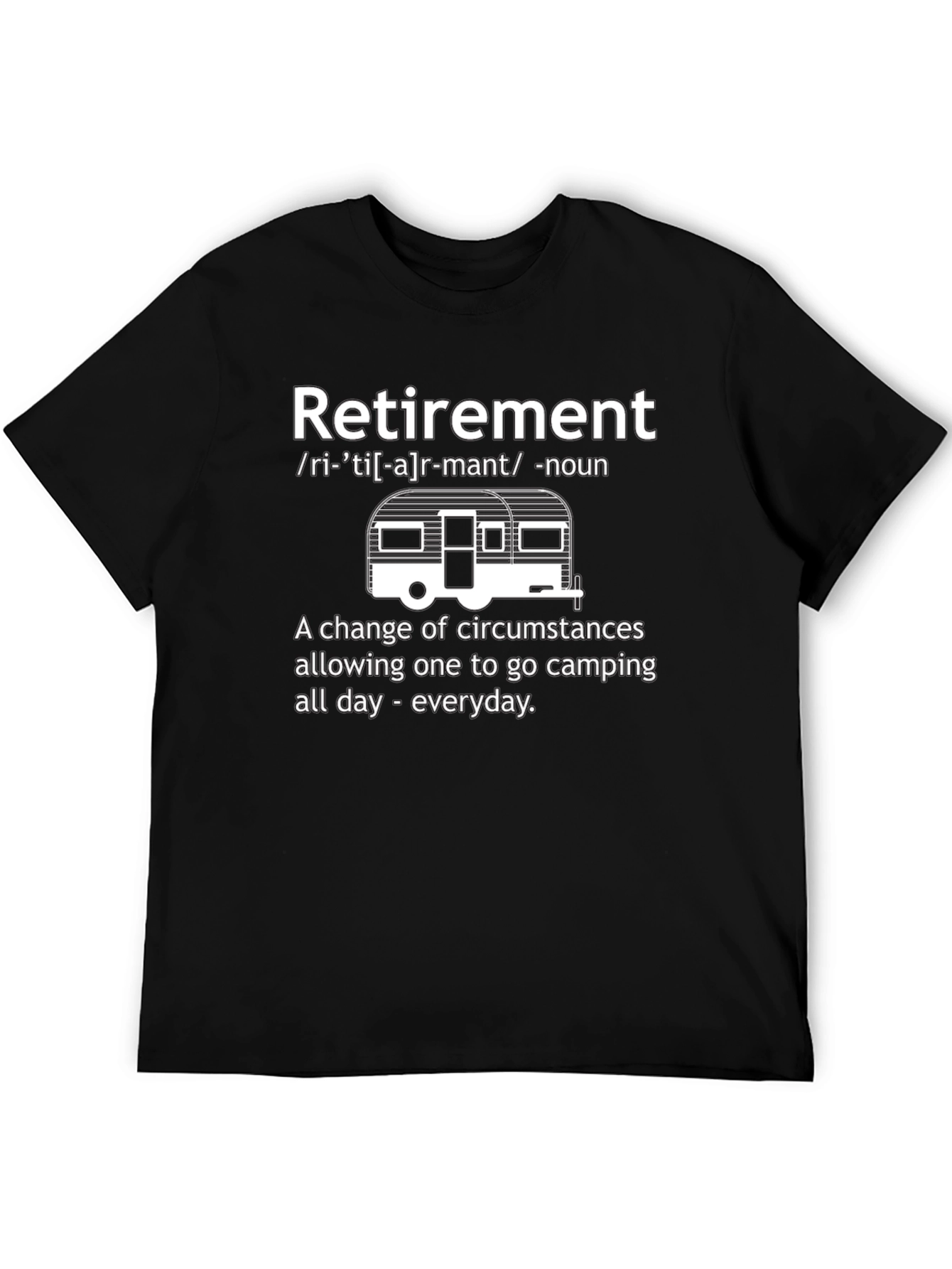Retirement Camping T-Shirt