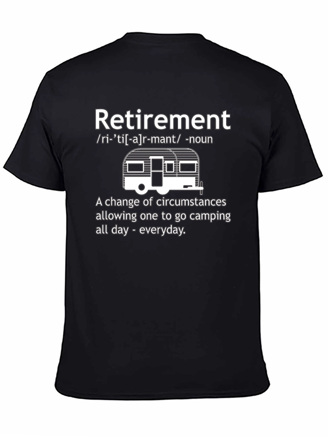Retirement Camping T-Shirt