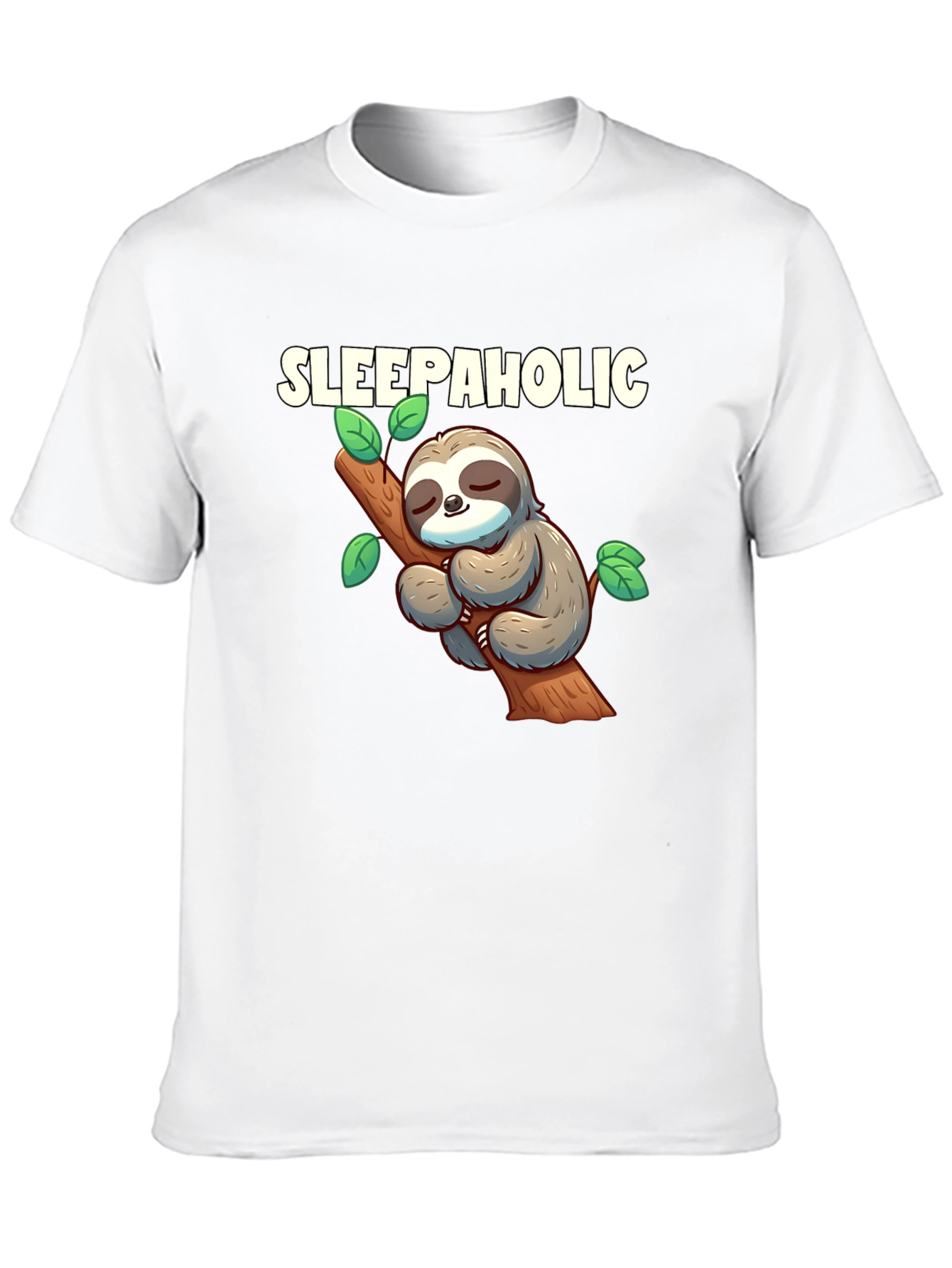 Sleepaholic Sloth Graphic T-Shirt - Unisex