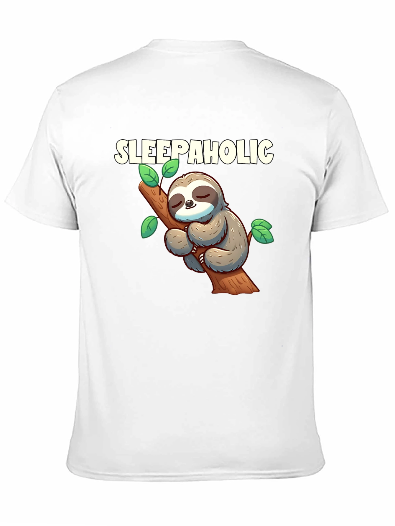 Sleepaholic Sloth Graphic T-Shirt - Unisex