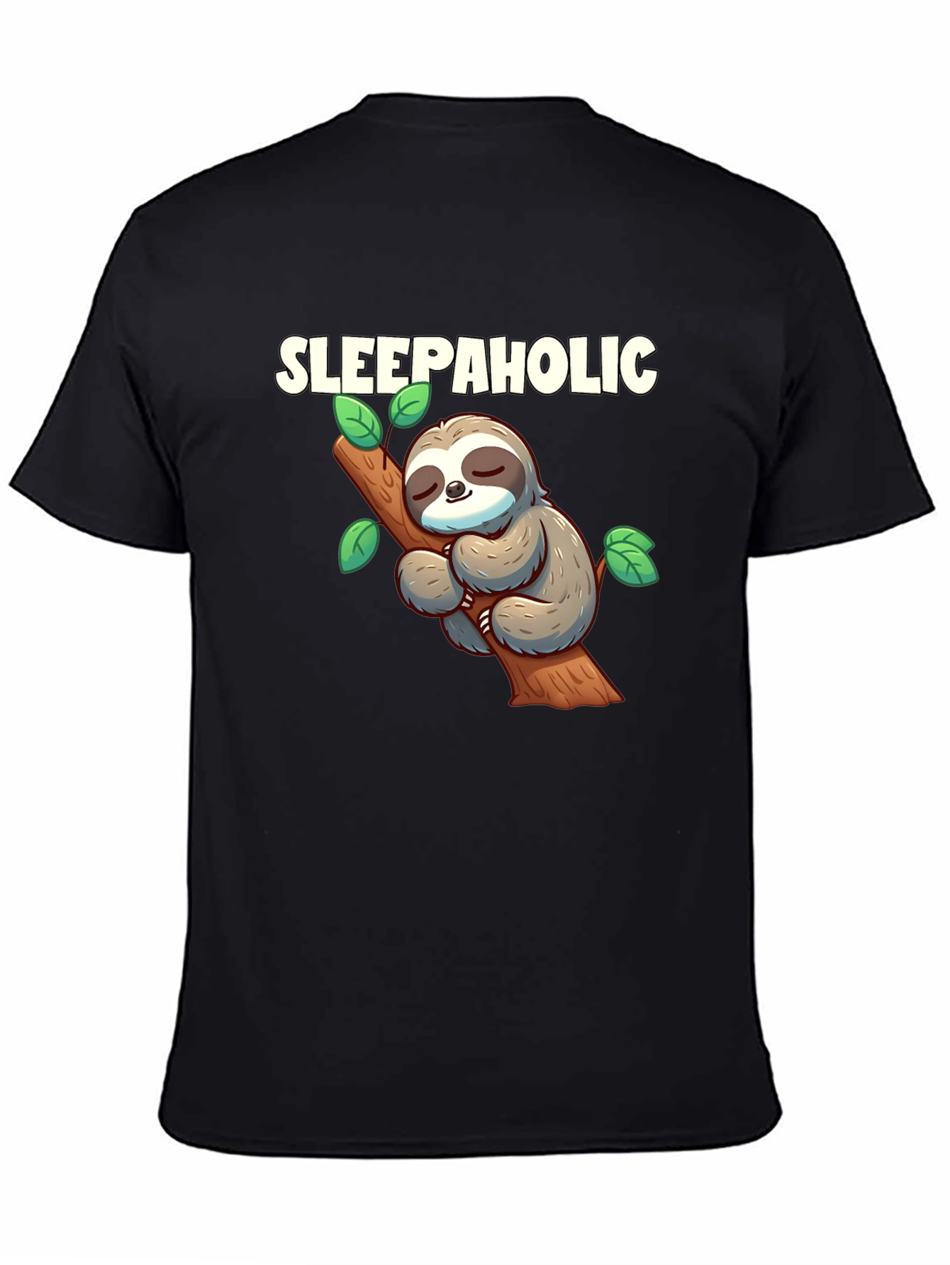 Sleepaholic Sloth Graphic T-Shirt - Unisex