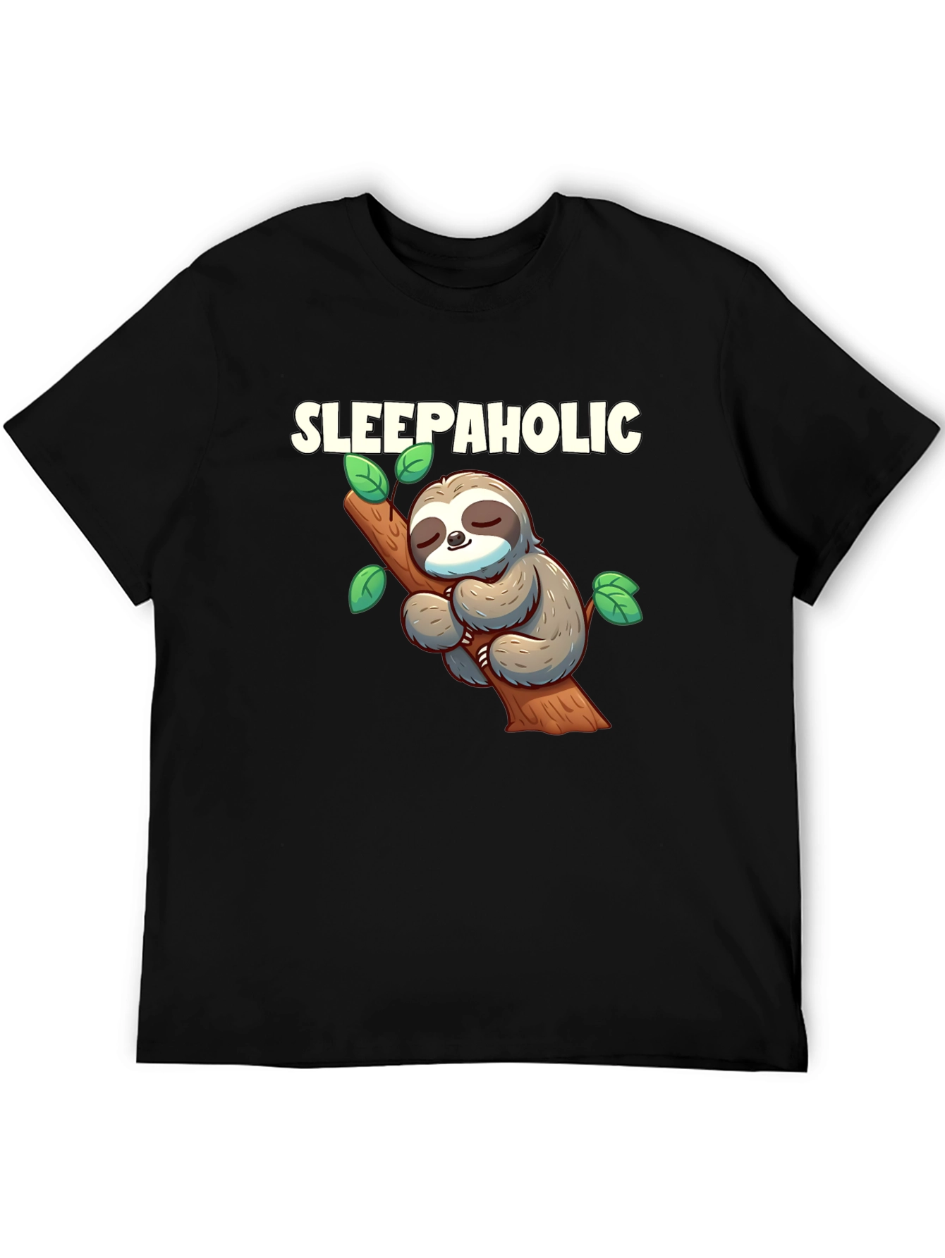 Sleepaholic Sloth Graphic T-Shirt - Unisex
