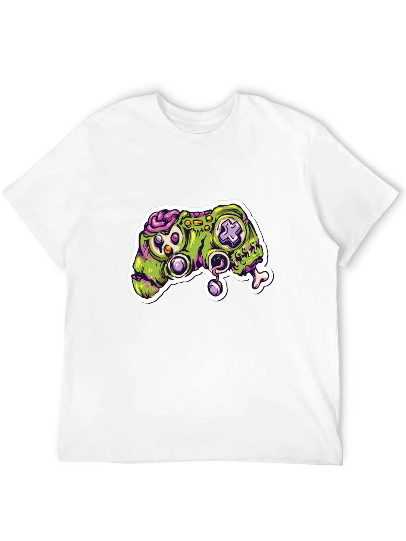 Zombie Gamer T-Shirt - Controller Design