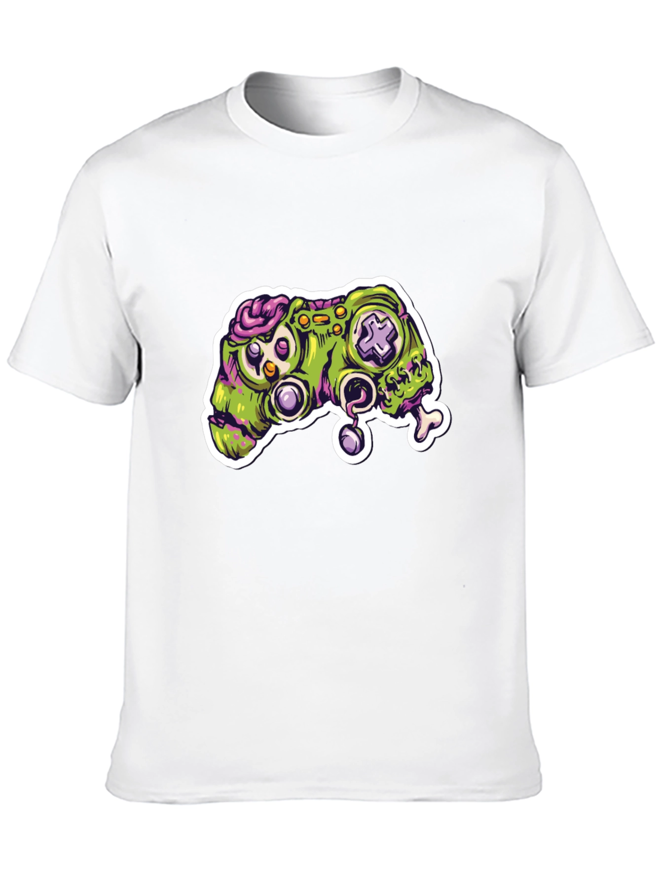 Zombie Gamer T-Shirt - Controller Design