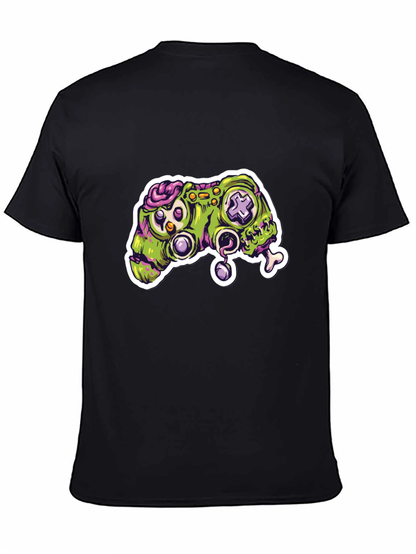 Zombie Gamer T-Shirt - Controller Design