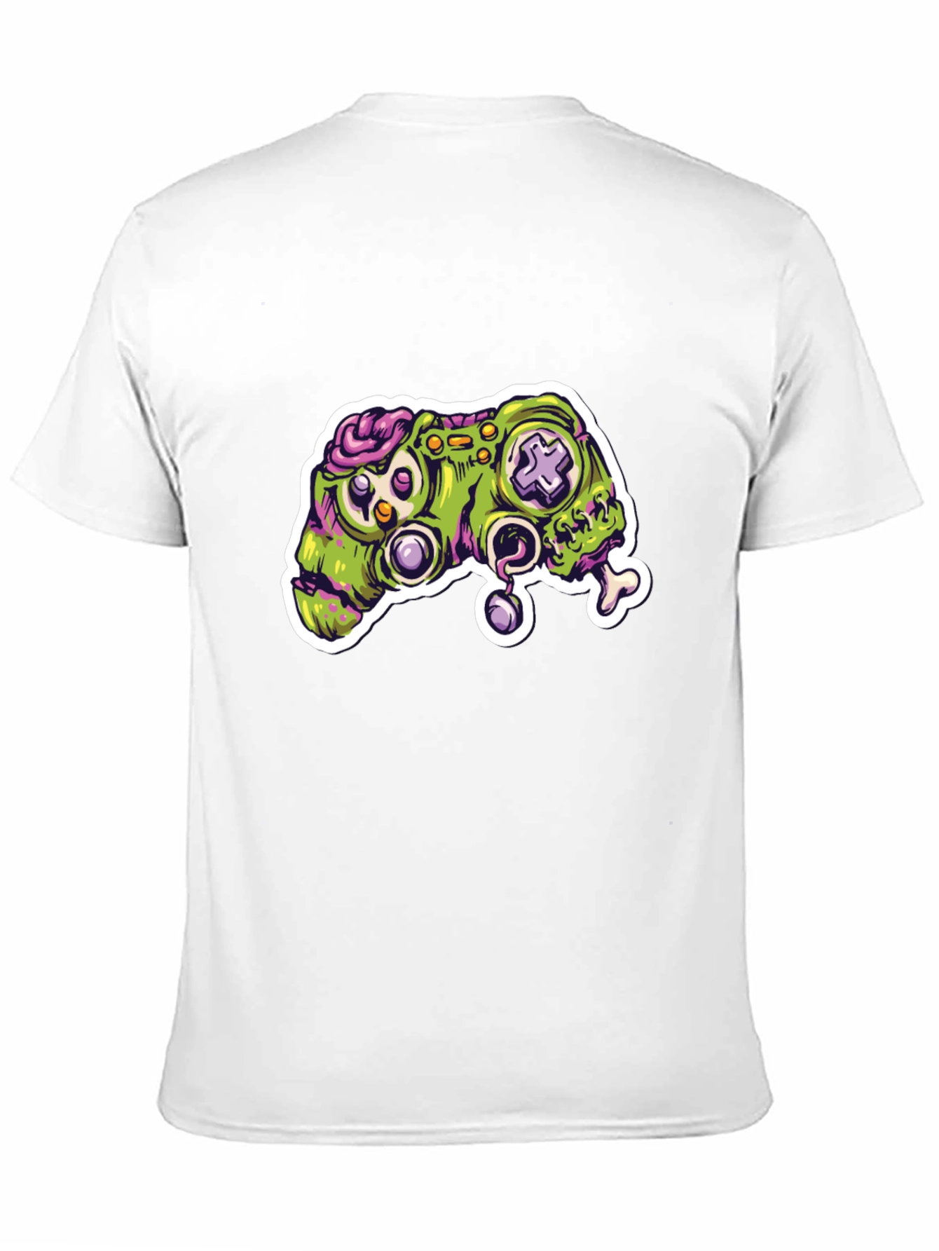 Zombie Gamer T-Shirt - Controller Design