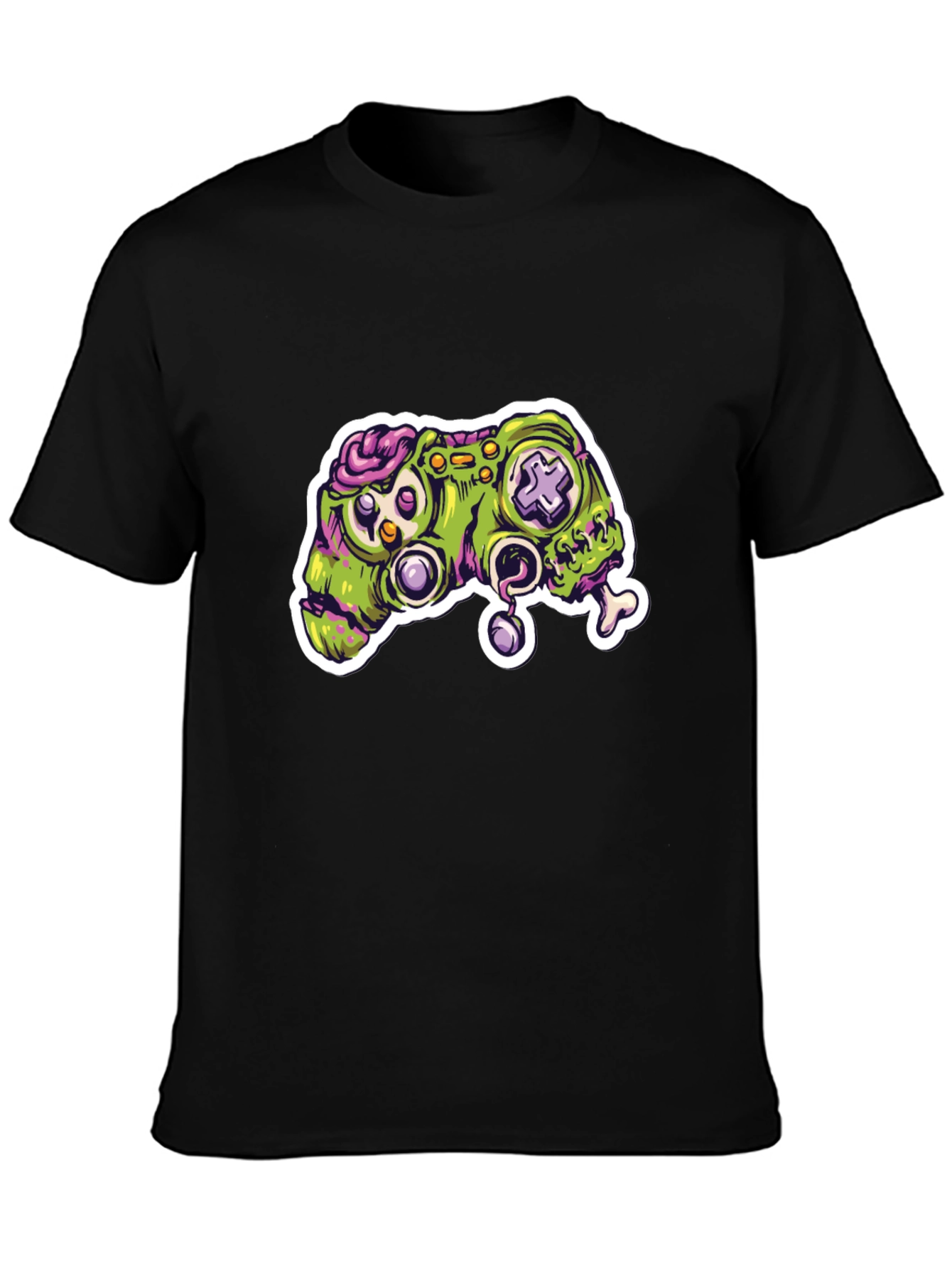 Zombie Gamer T-Shirt - Controller Design
