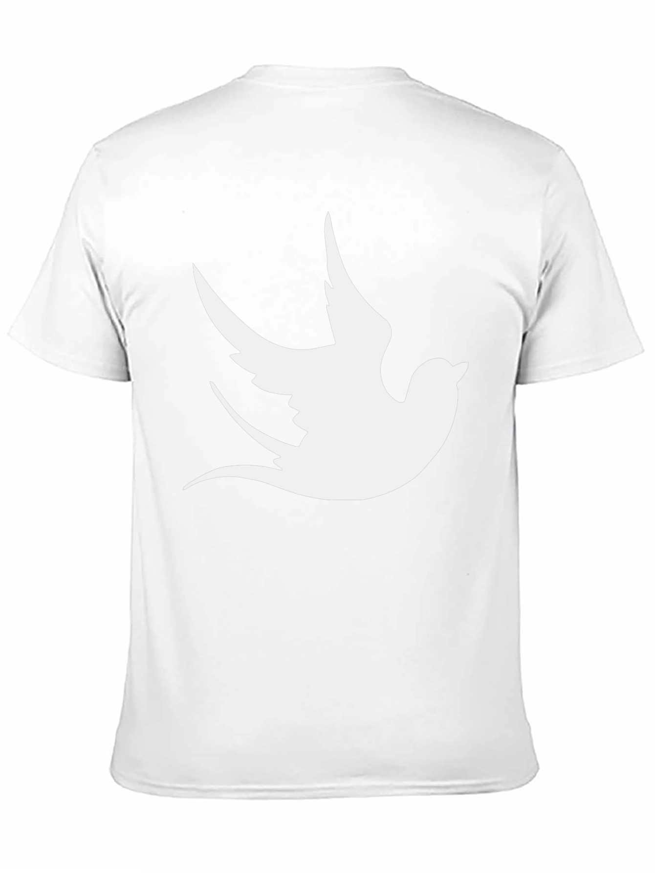 Dove Graphic Print Black T-Shirt
