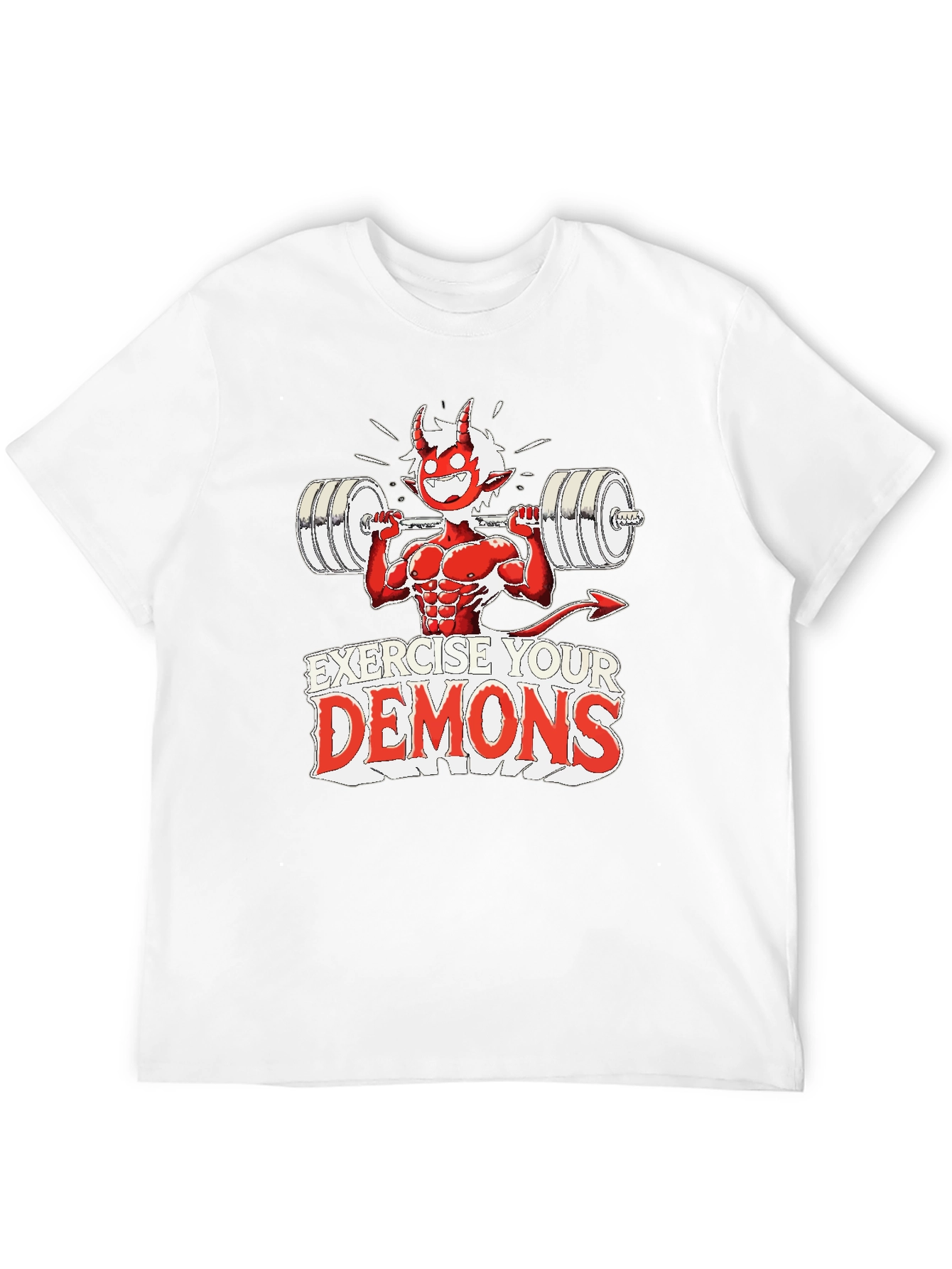 Exercise Your Demons Graphic Tee - Black