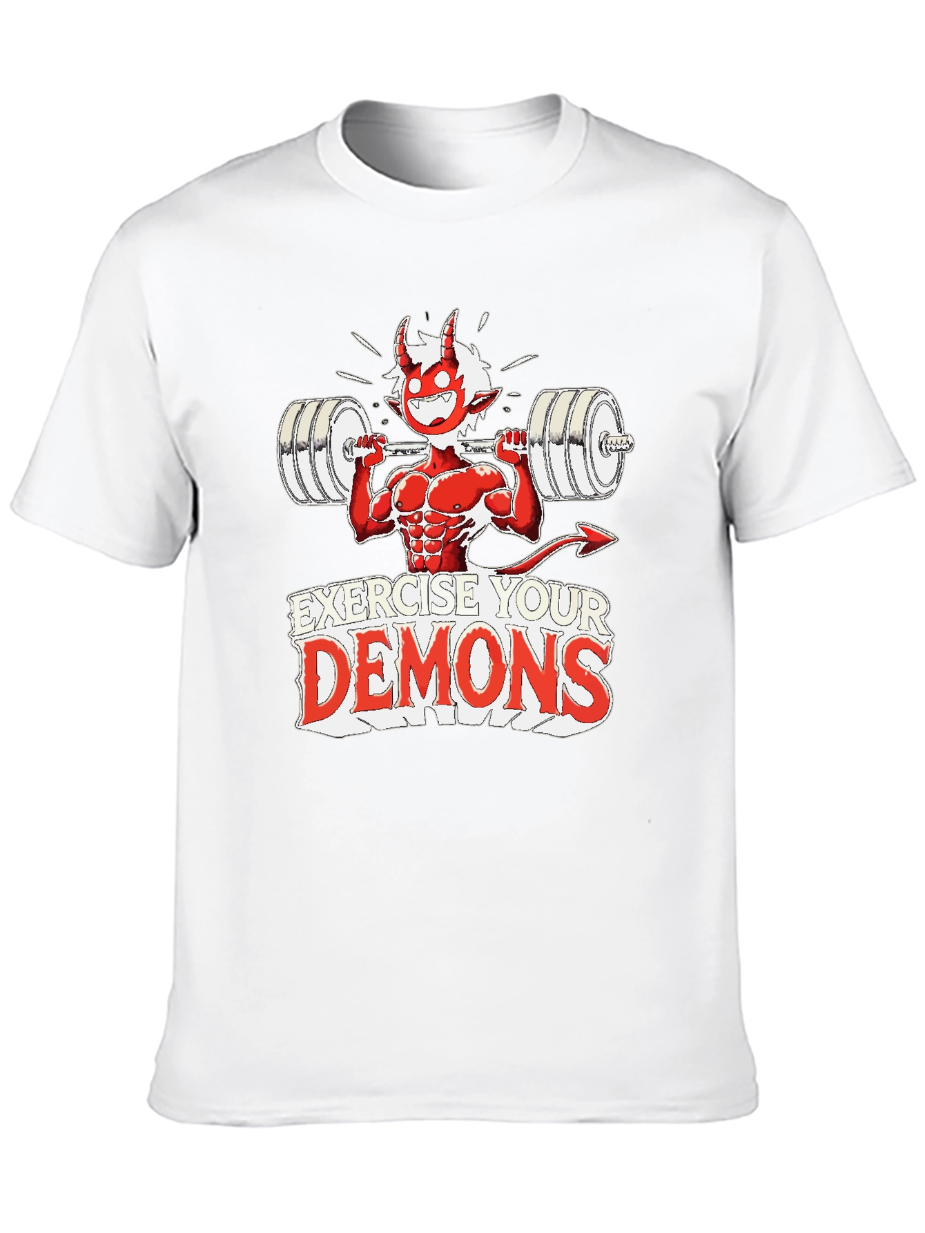 Exercise Your Demons Graphic Tee - Black