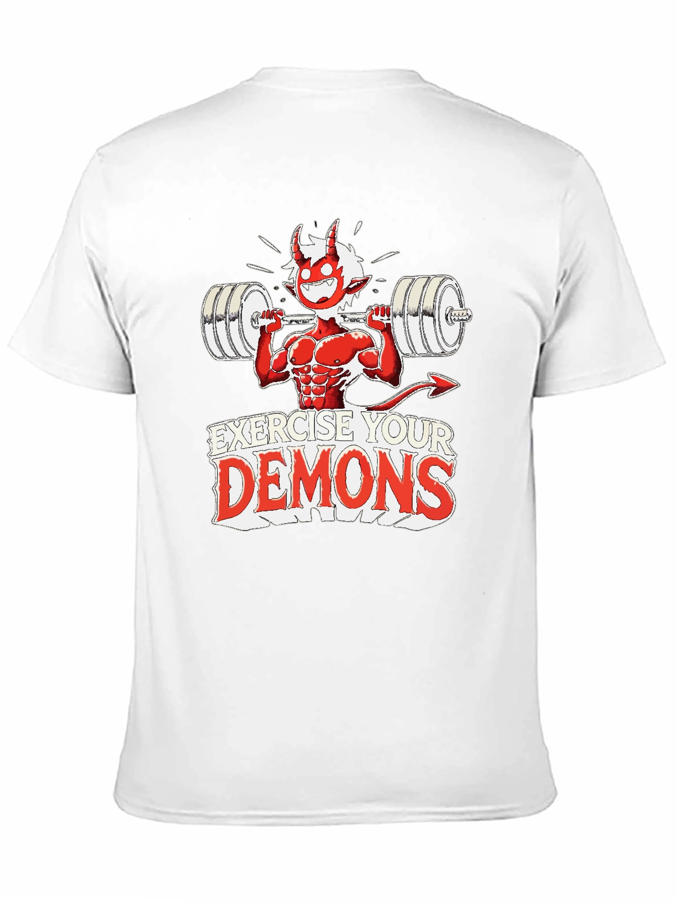 Exercise Your Demons Graphic Tee - Black