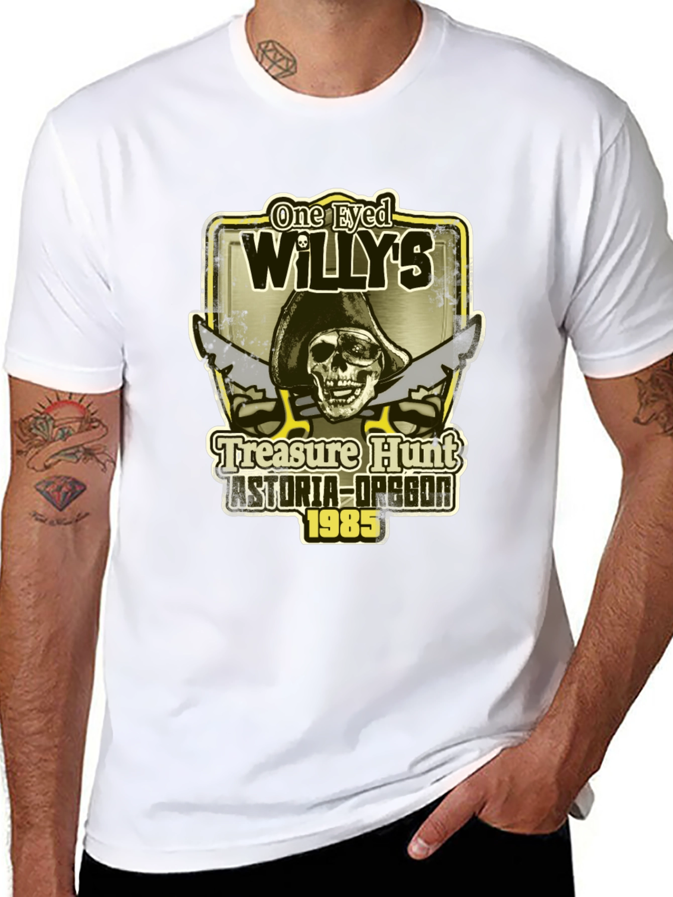 One-Eyed Willys Treasure Hunt T-Shirt
