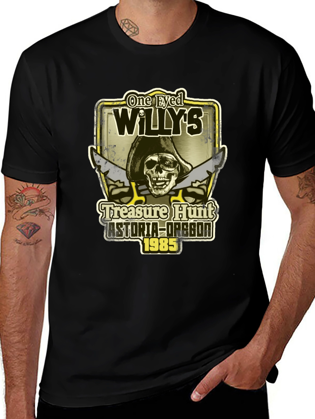 One-Eyed Willys Treasure Hunt T-Shirt