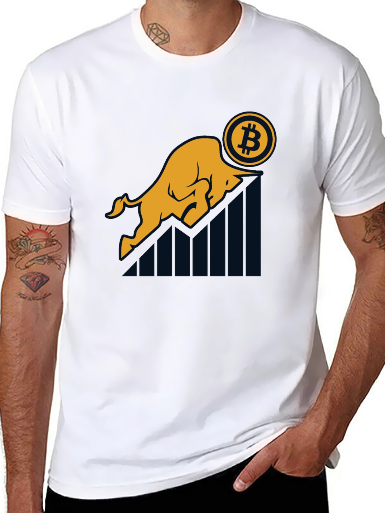 Bitcoin Bull Run T-Shirt - Crypto Investor Tee