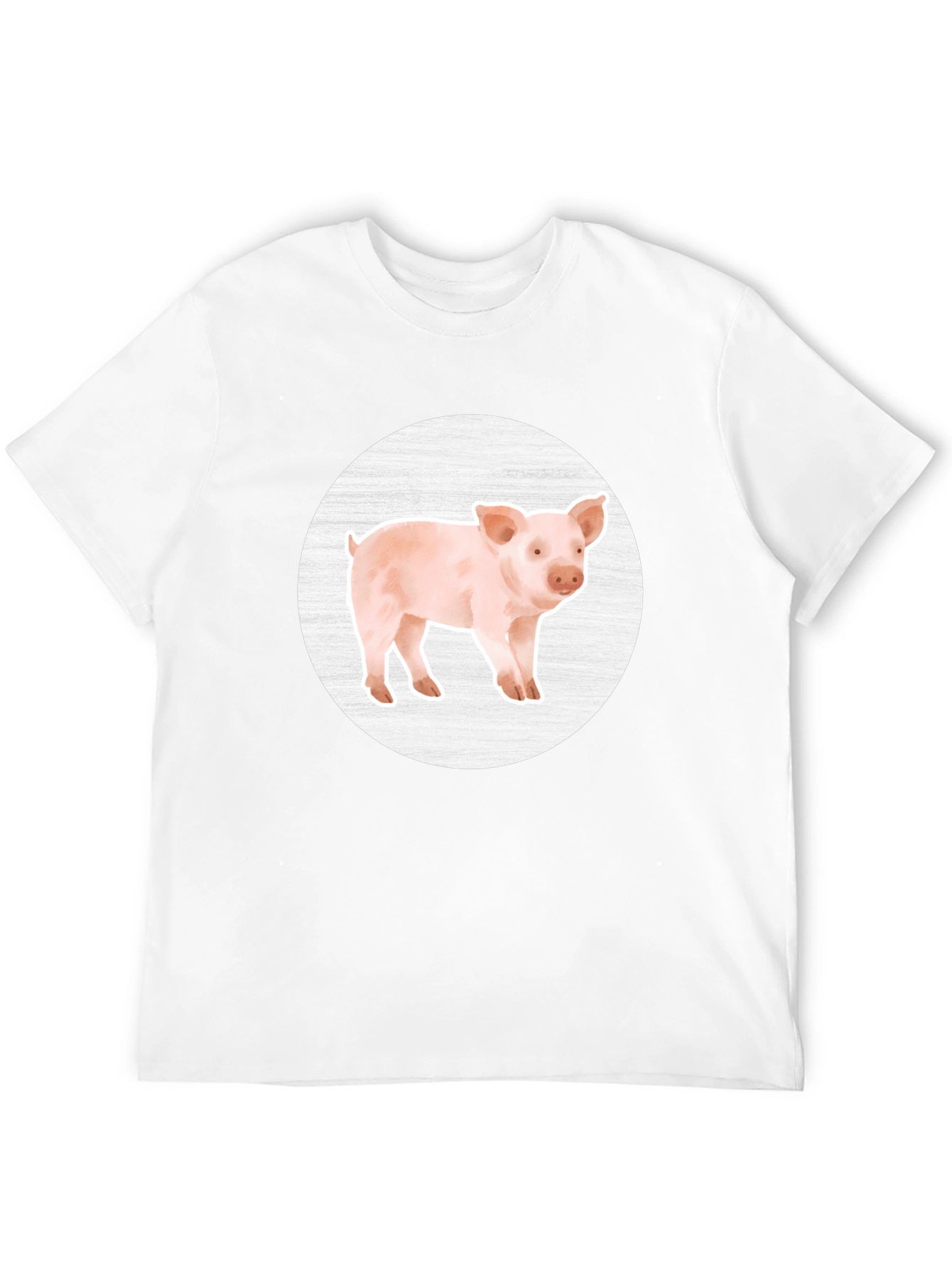 Pig Graphic Tee - Farm Animal T-Shirt