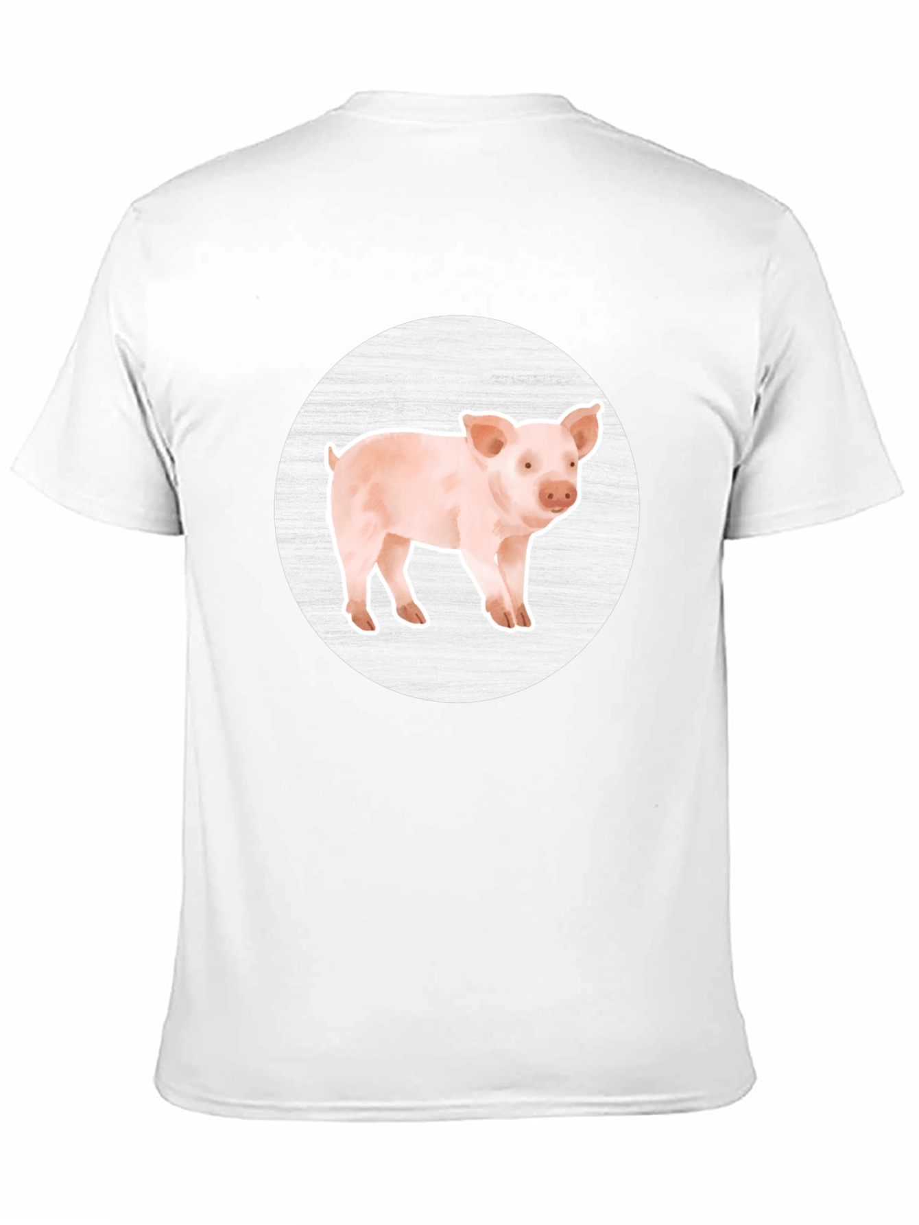 Pig Graphic Tee - Farm Animal T-Shirt