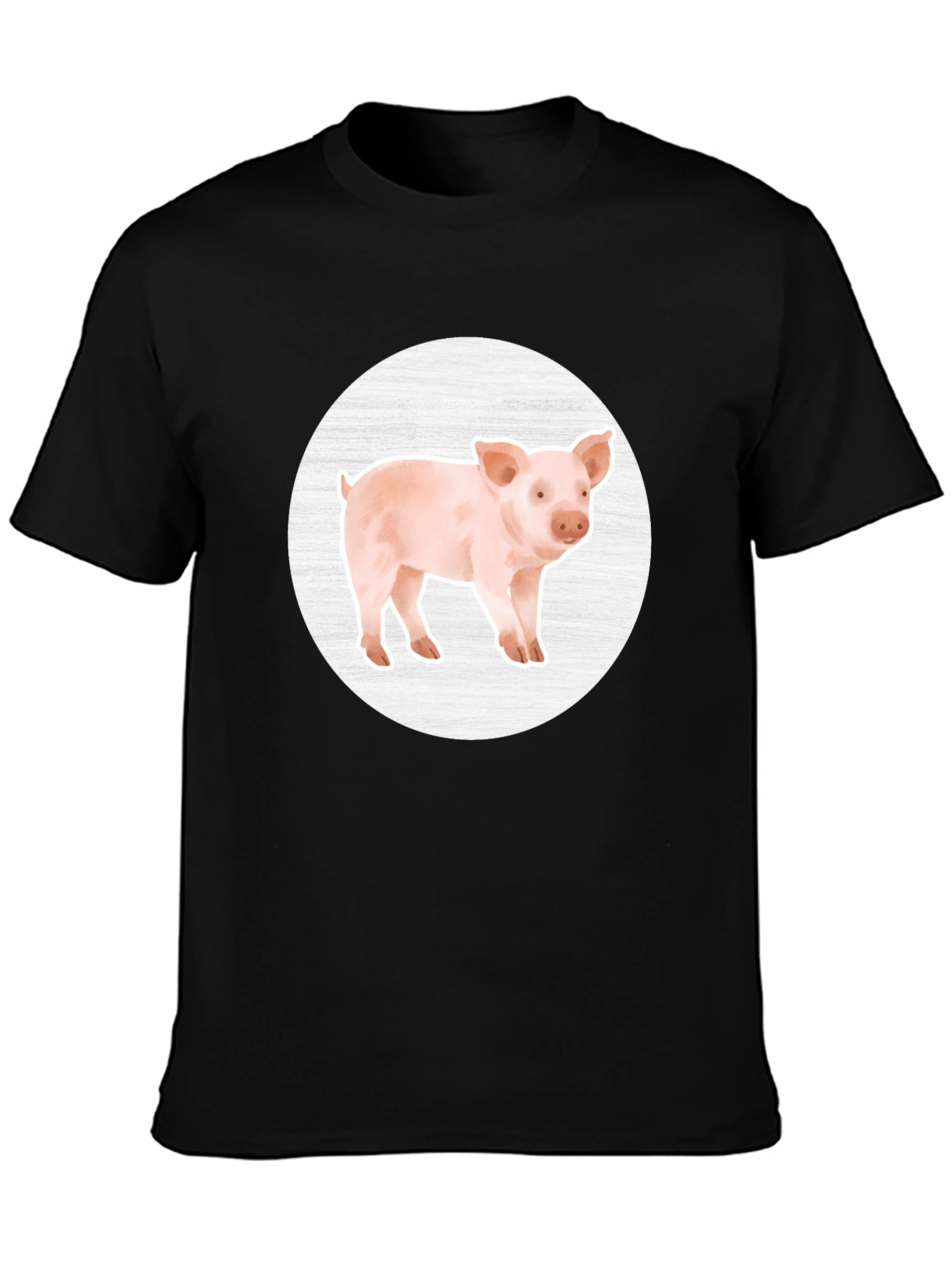 Pig Graphic Tee - Farm Animal T-Shirt