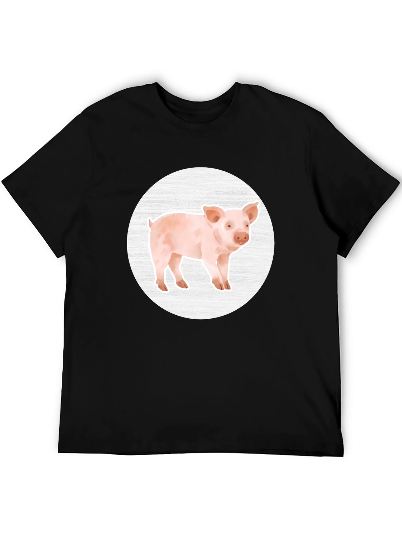 Pig Graphic Tee - Farm Animal T-Shirt