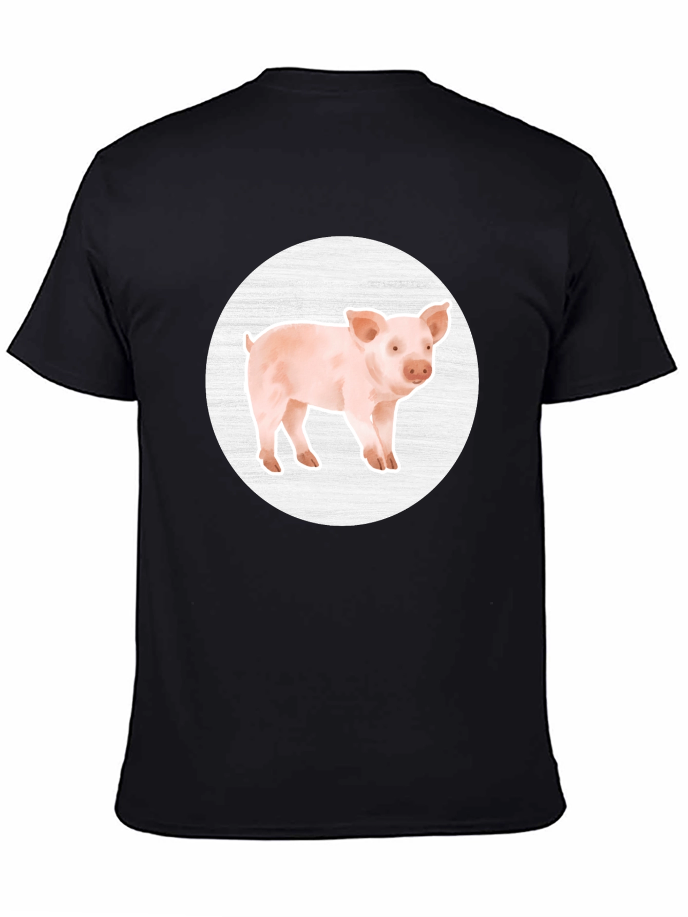 Pig Graphic Tee - Farm Animal T-Shirt