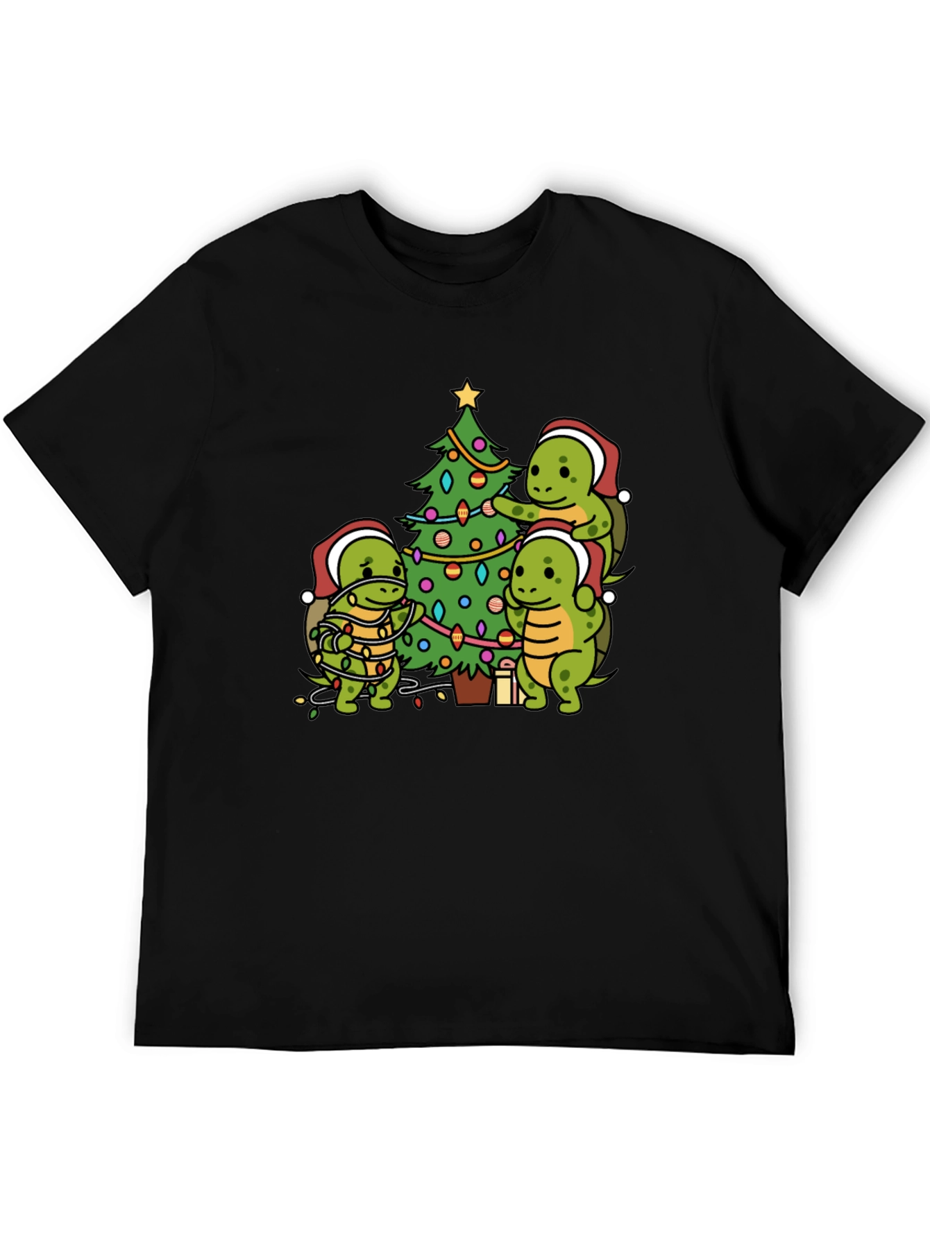 Turtle Christmas Tree T-Shirt