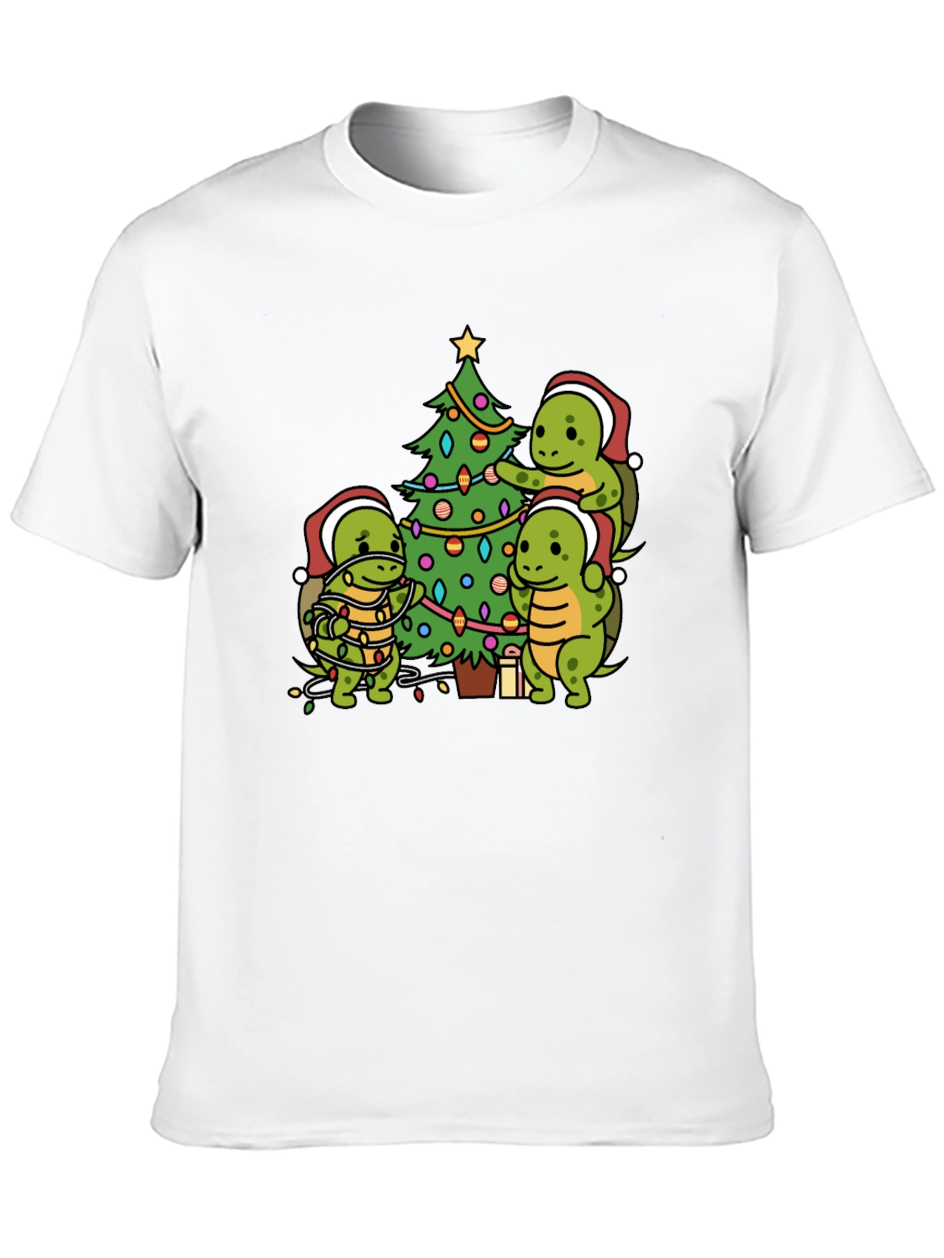 Turtle Christmas Tree T-Shirt