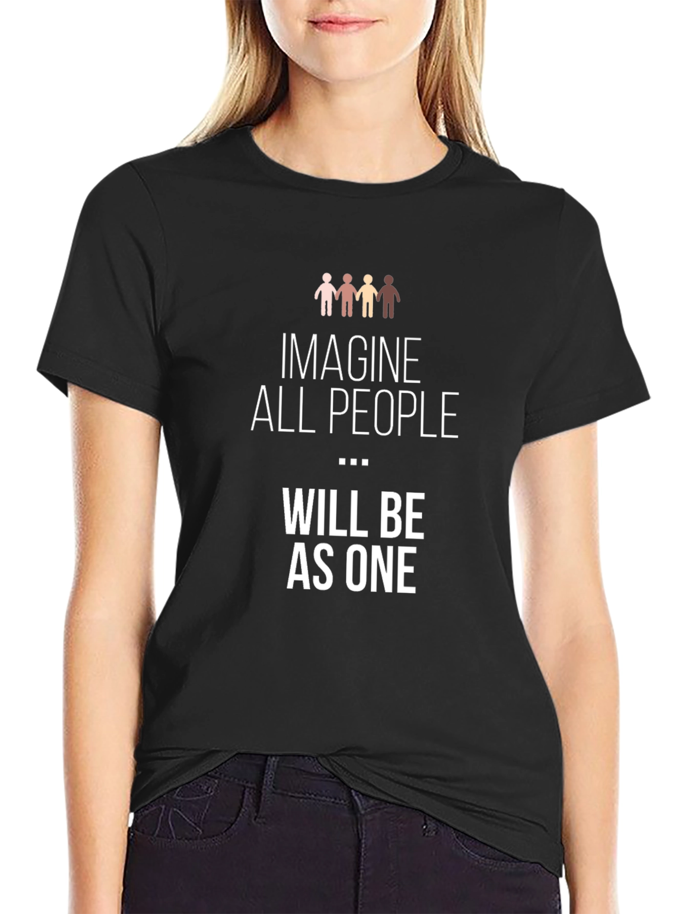 Imagine All People T-Shirt - Unity Graphic Tee