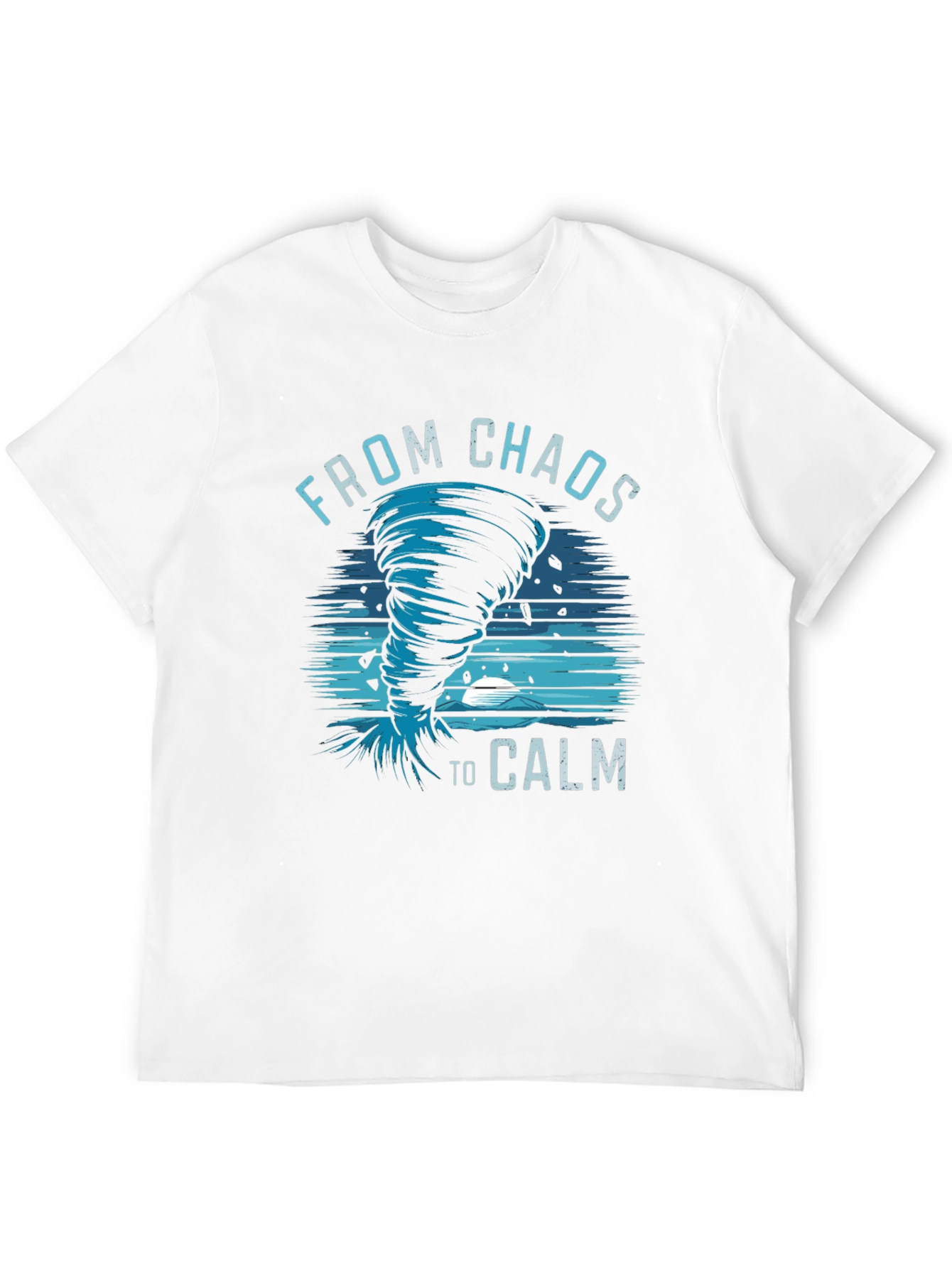 Chaos to Calm Graphic Tee - Mens Black T-Shirt