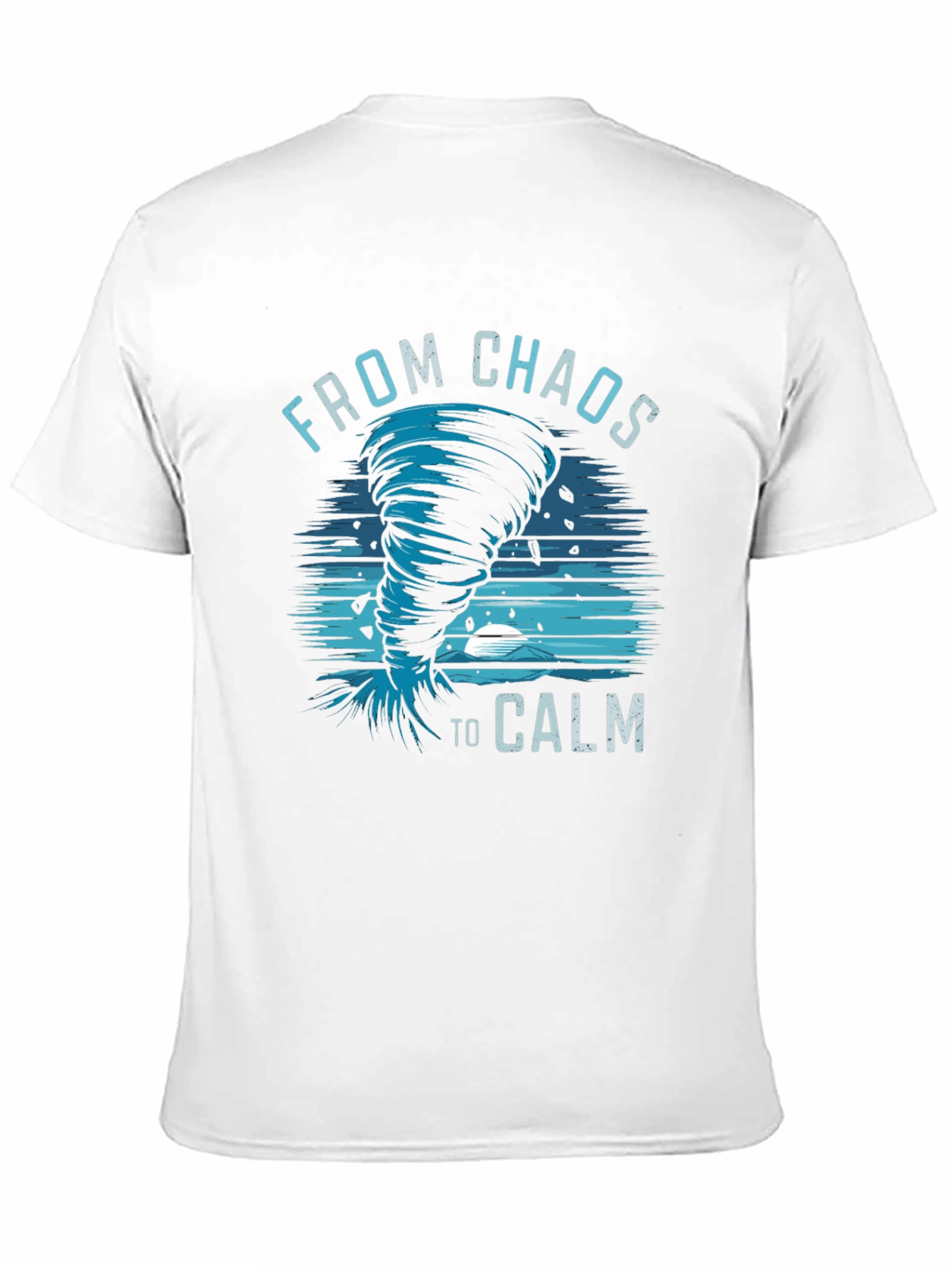 Chaos to Calm Graphic Tee - Mens Black T-Shirt