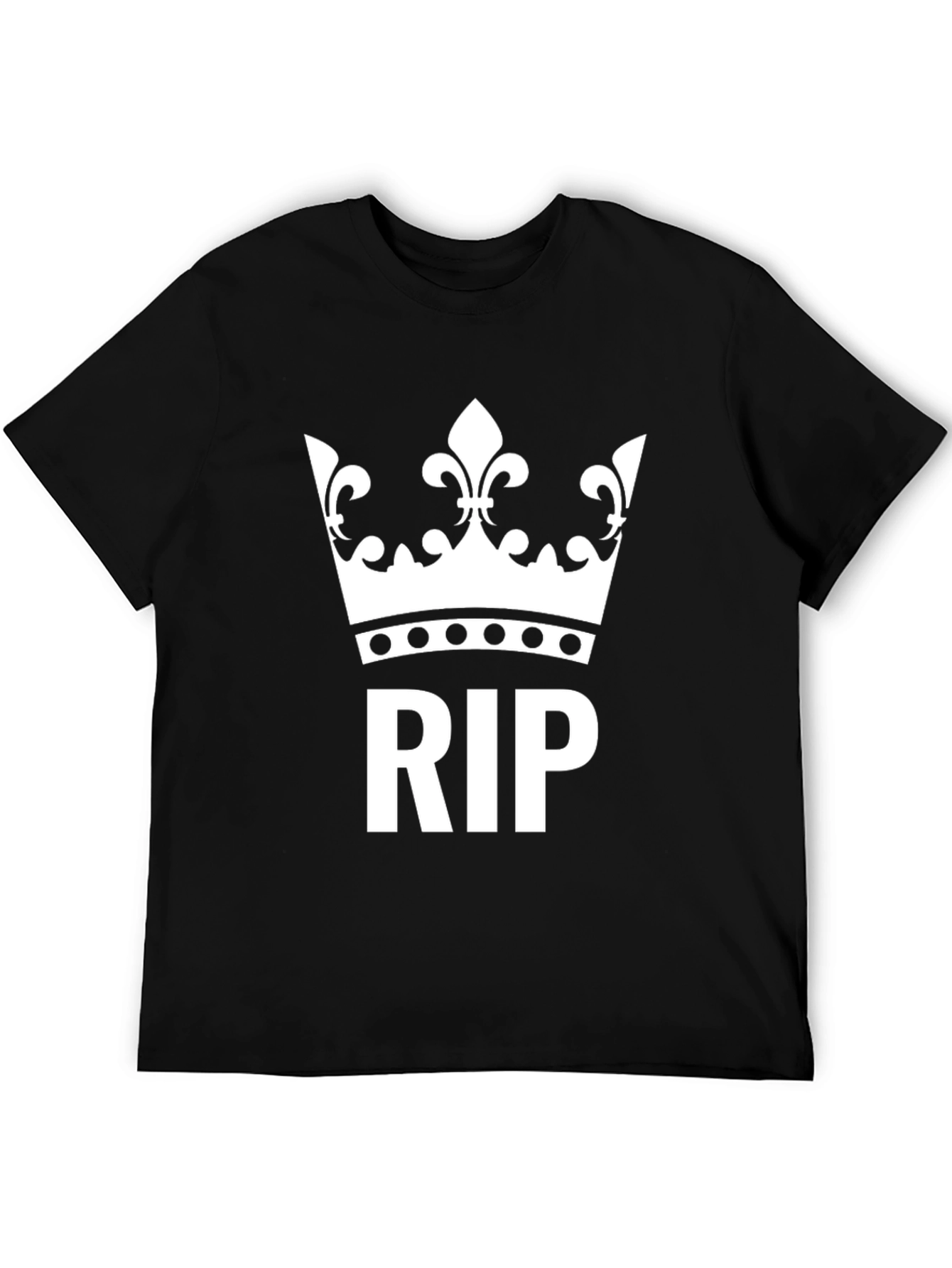 RIP Crown Graphic Black T-Shirt