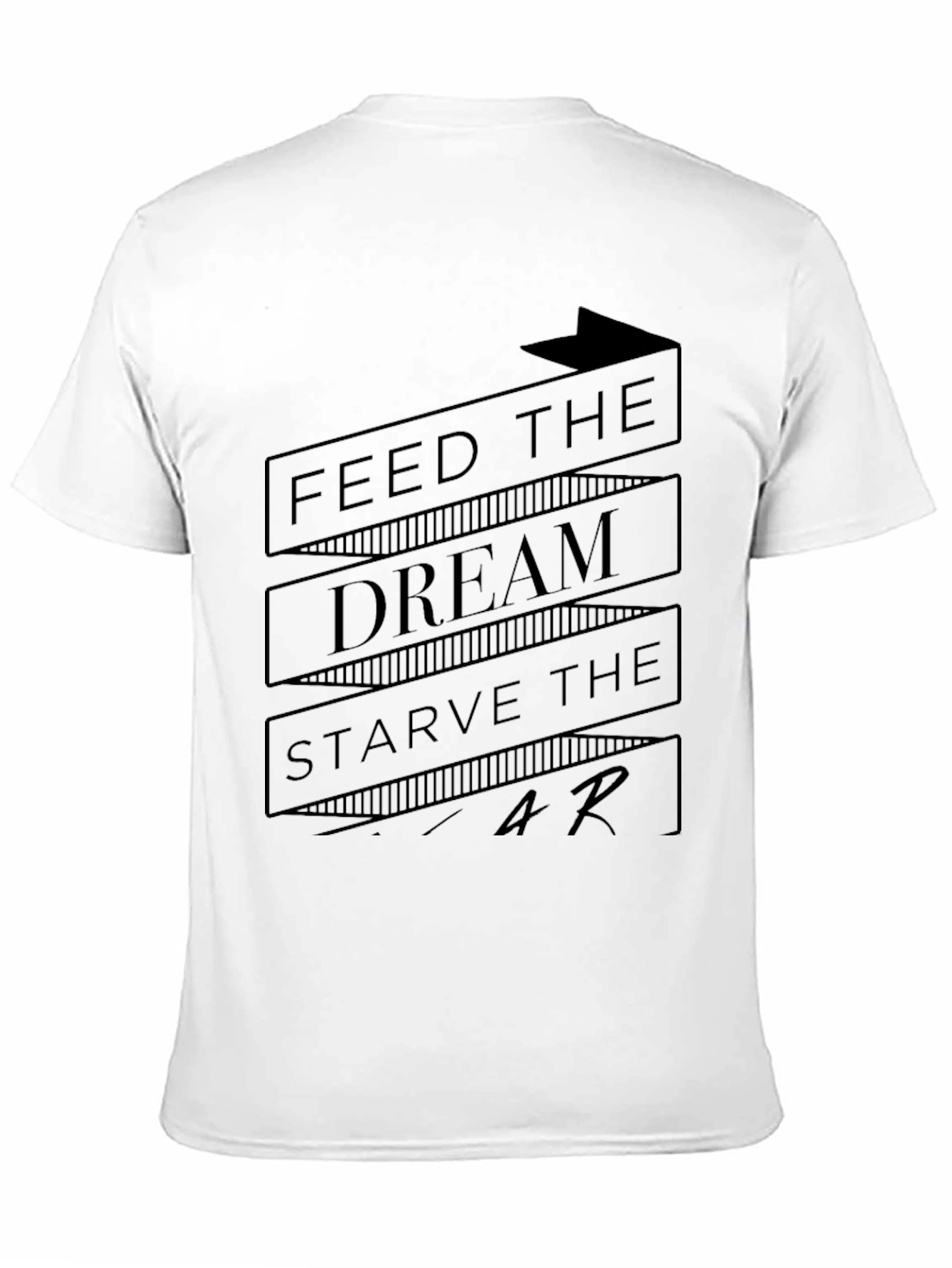 Feed the Dream Graphic Tee - Black