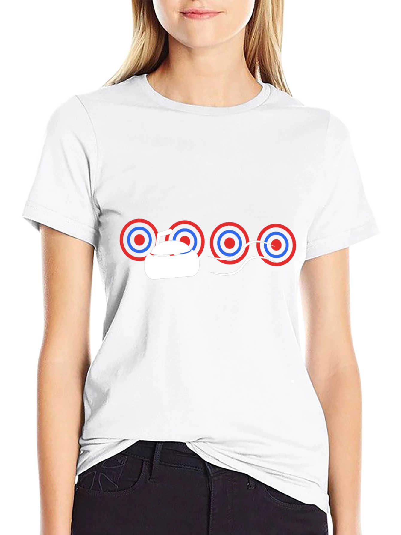 Curling Sport Graphic Tee