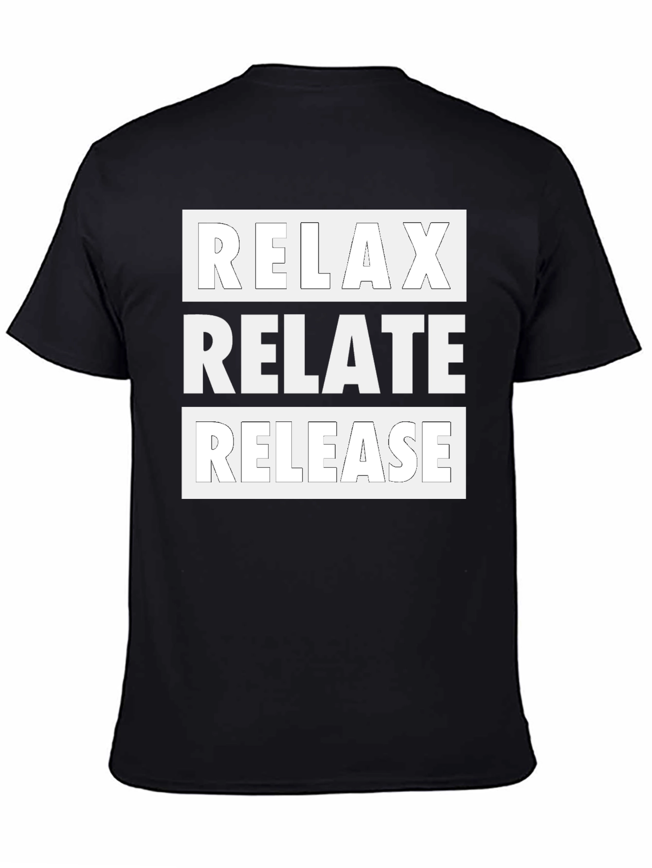 Relax Relate Release Graphic Tee