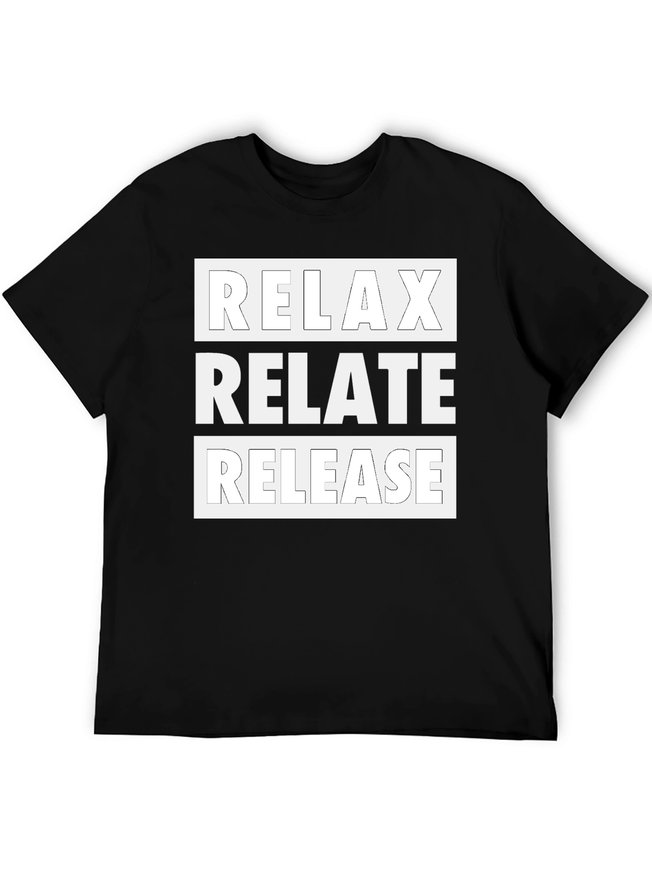 Relax Relate Release Graphic Tee