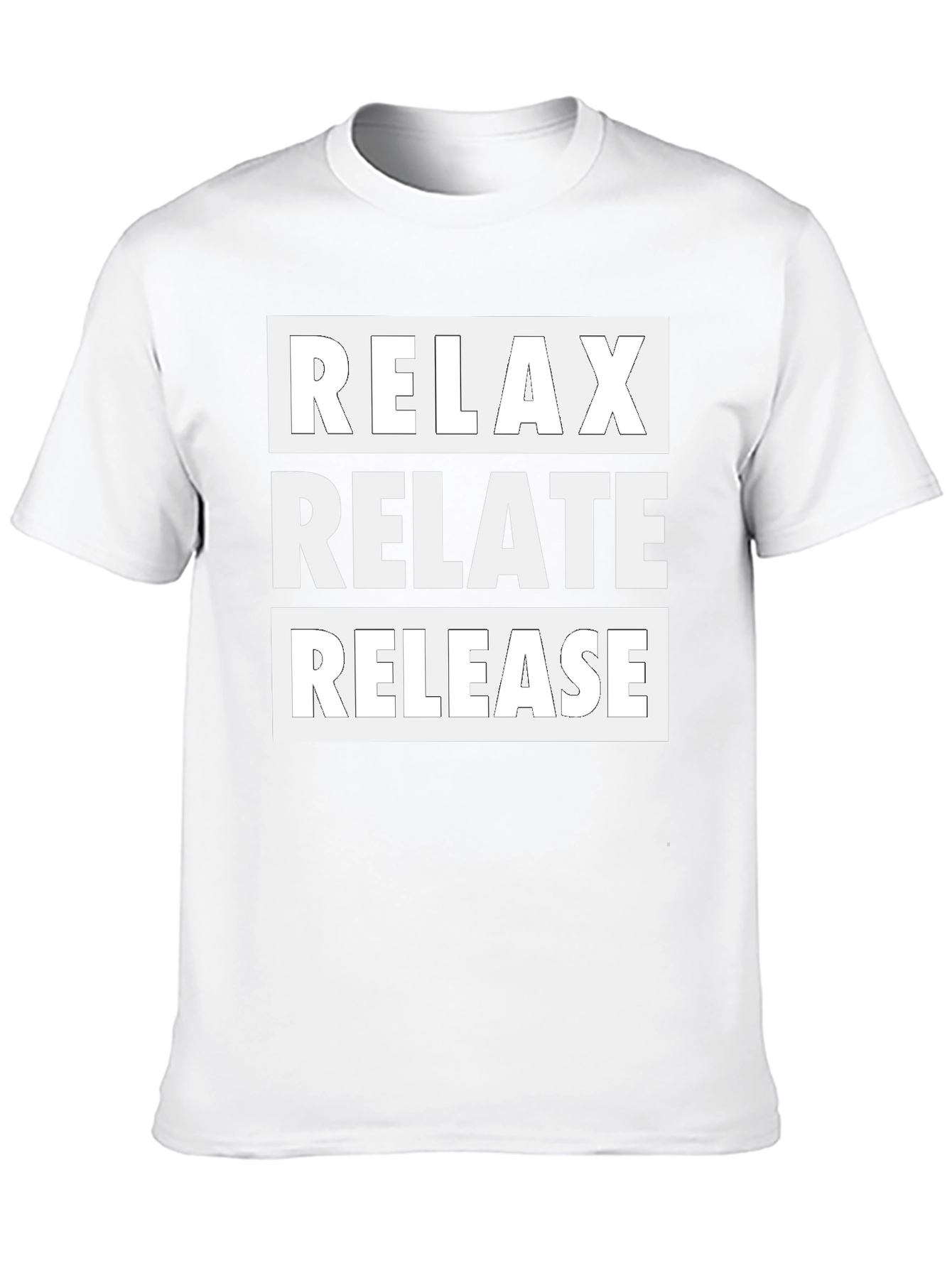 Relax Relate Release Graphic Tee