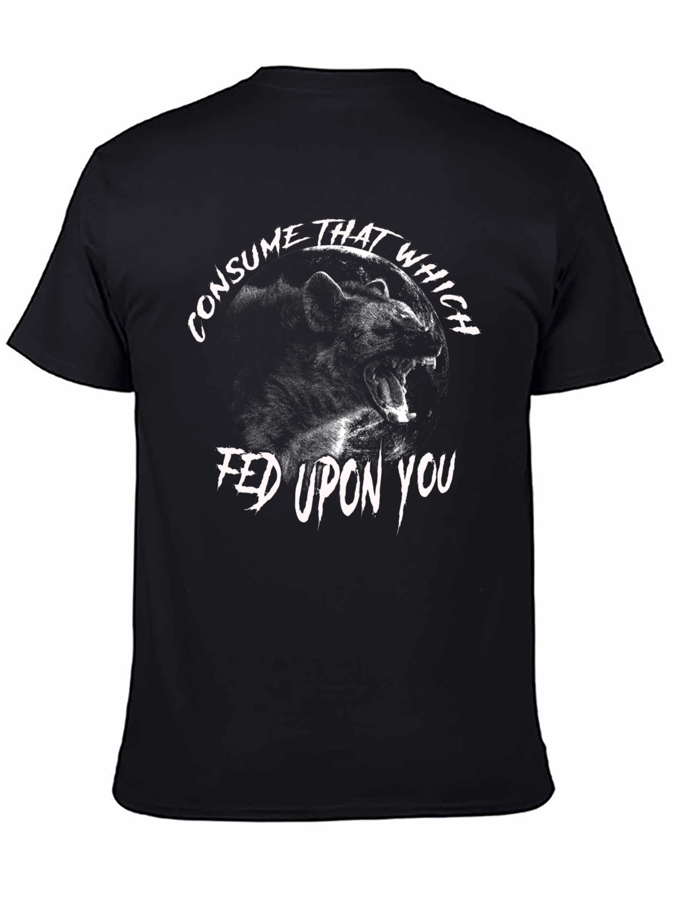 Consume That Which Fed Upon You Panther Graphic T-Shirt