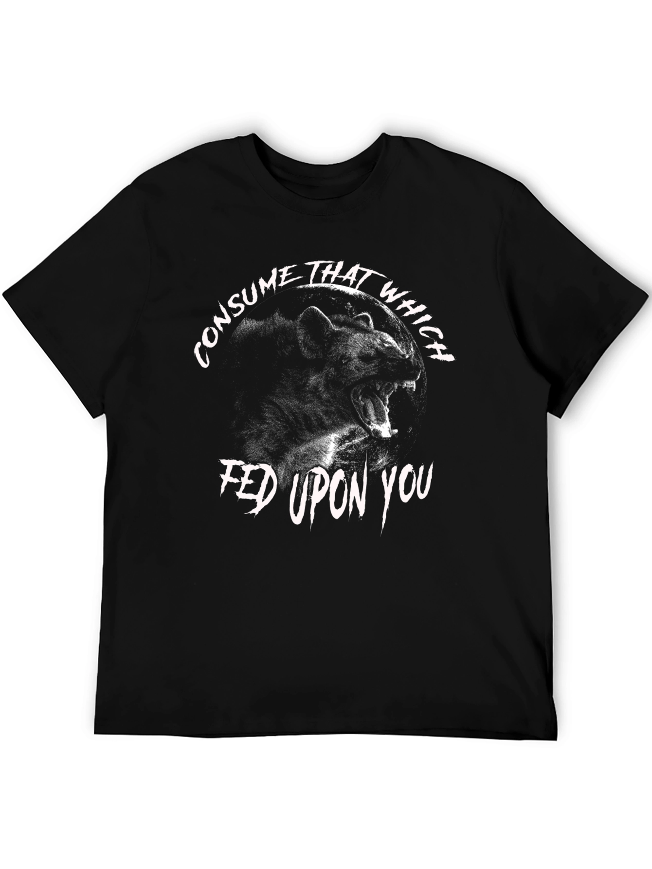 Consume That Which Fed Upon You Panther Graphic T-Shirt