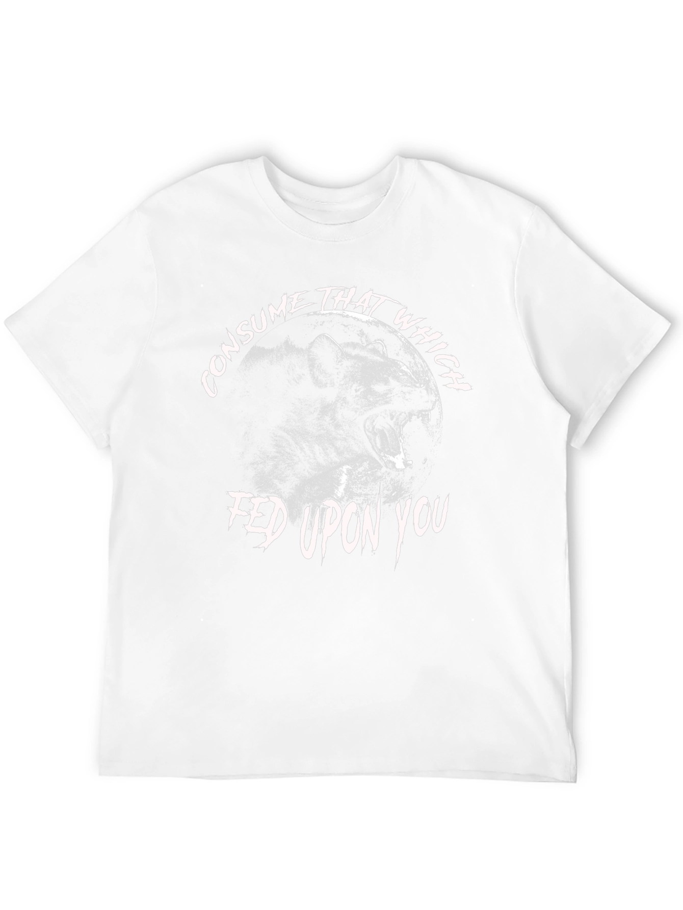 Consume That Which Fed Upon You Panther Graphic T-Shirt
