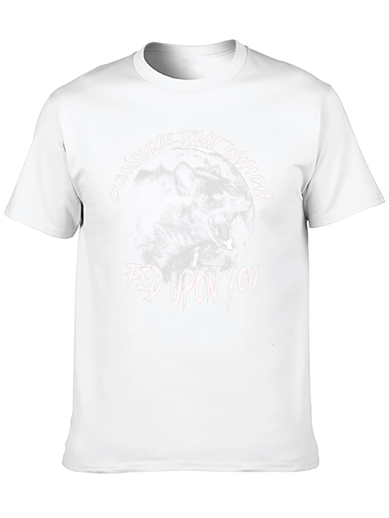 Consume That Which Fed Upon You Panther Graphic T-Shirt