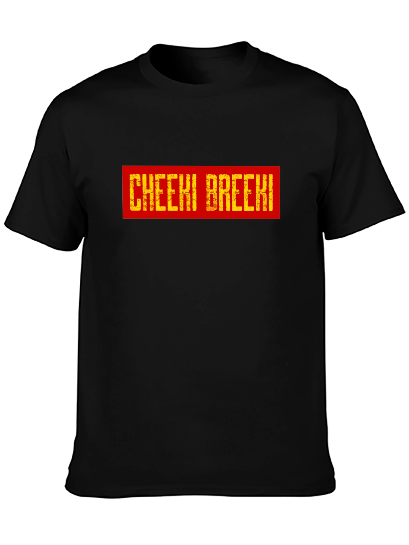 Cheeki Breeki T-Shirt - Black Graphic Tee